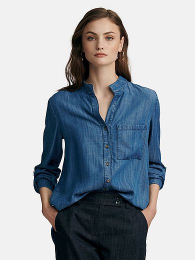 Fadenmeister Berlin - Blouse with stand-up collar