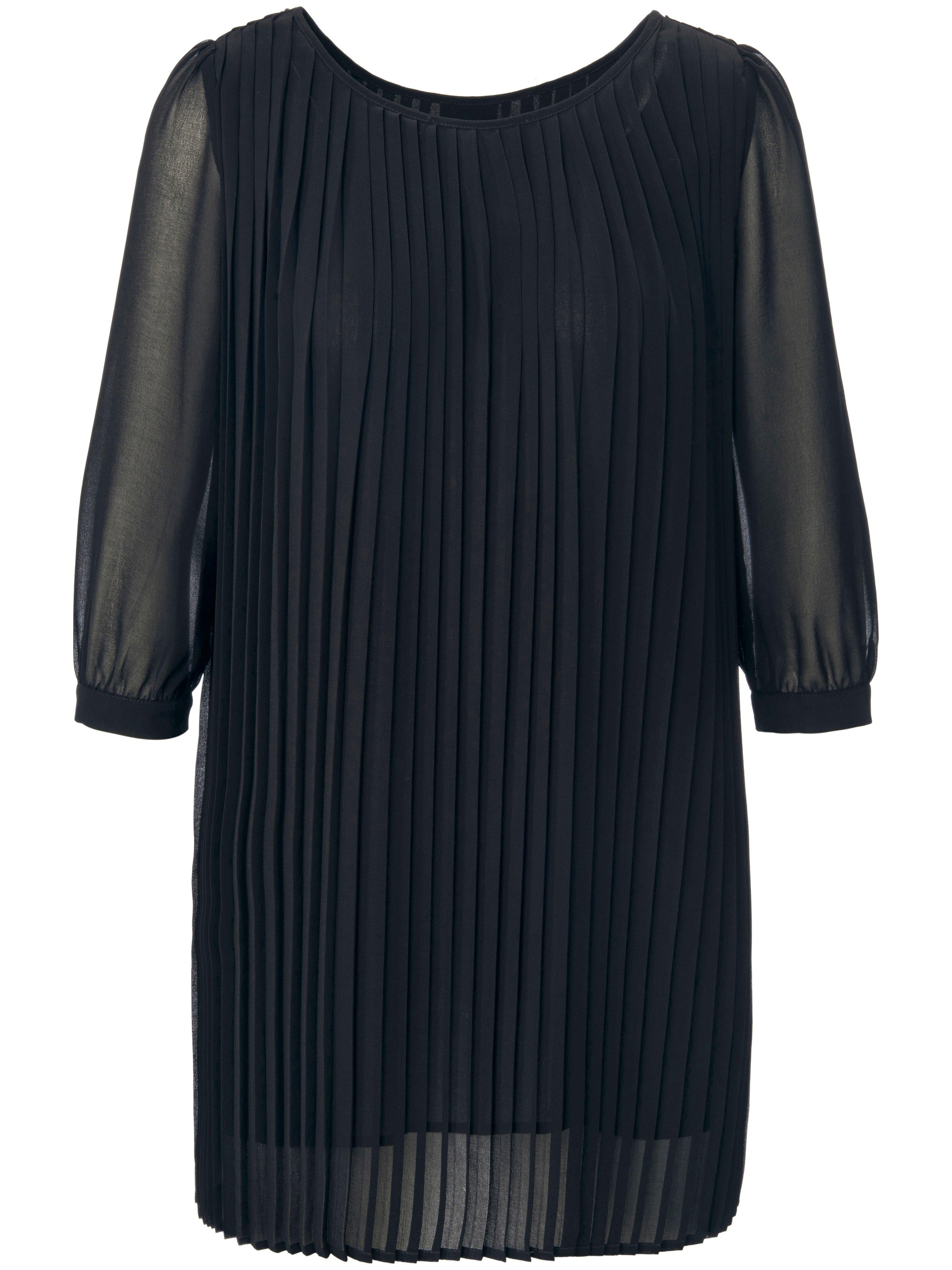 Kurzarmbluse Pleated blouse with 3/4-length sleeves