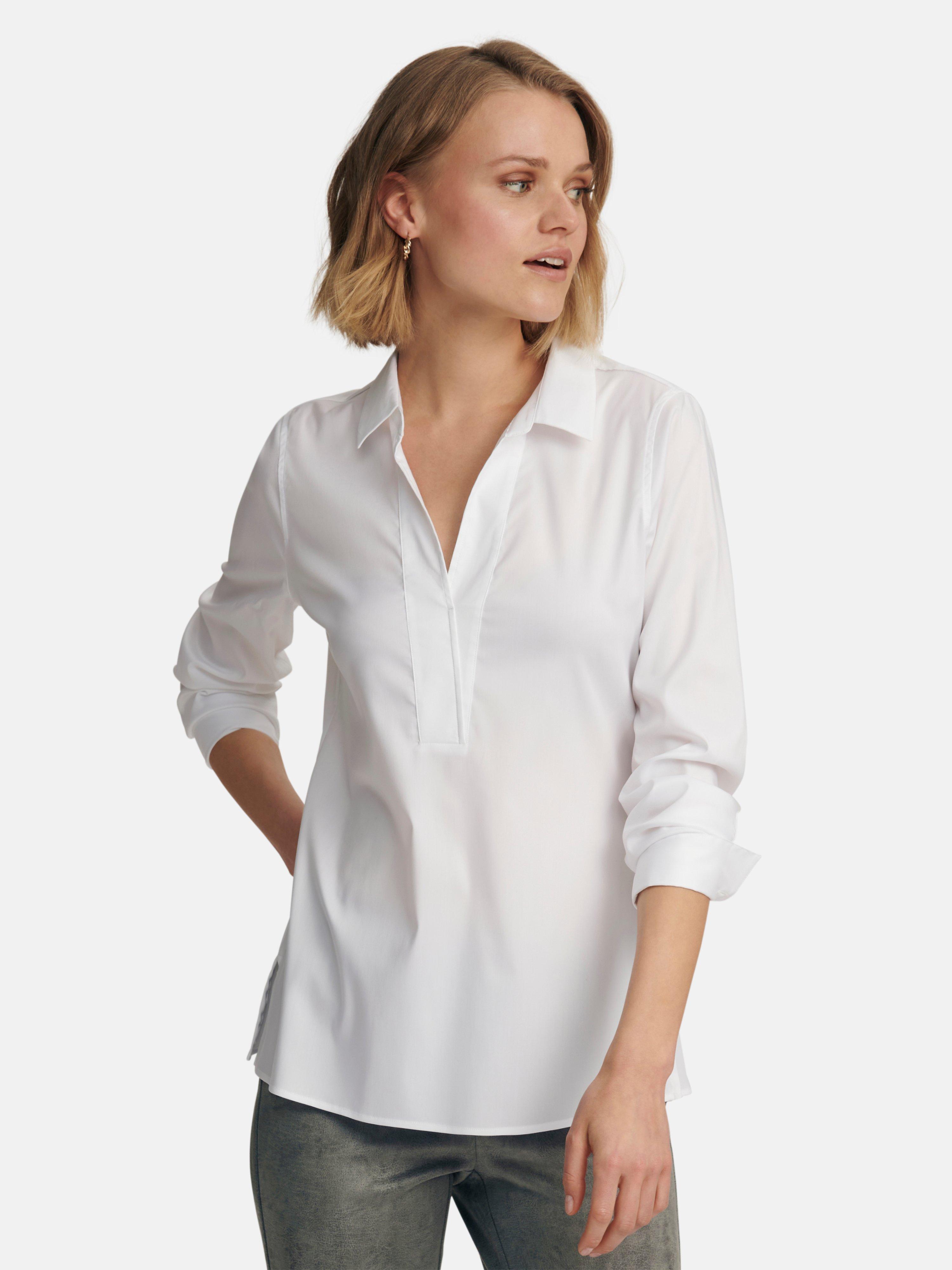 Eterna - - Blusen-Shirt Weiß