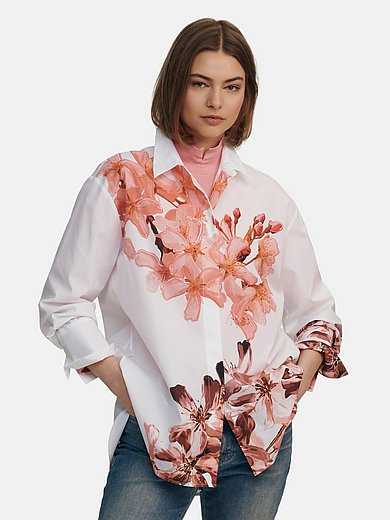 Marc Cain - Long blouse in 100% cotton