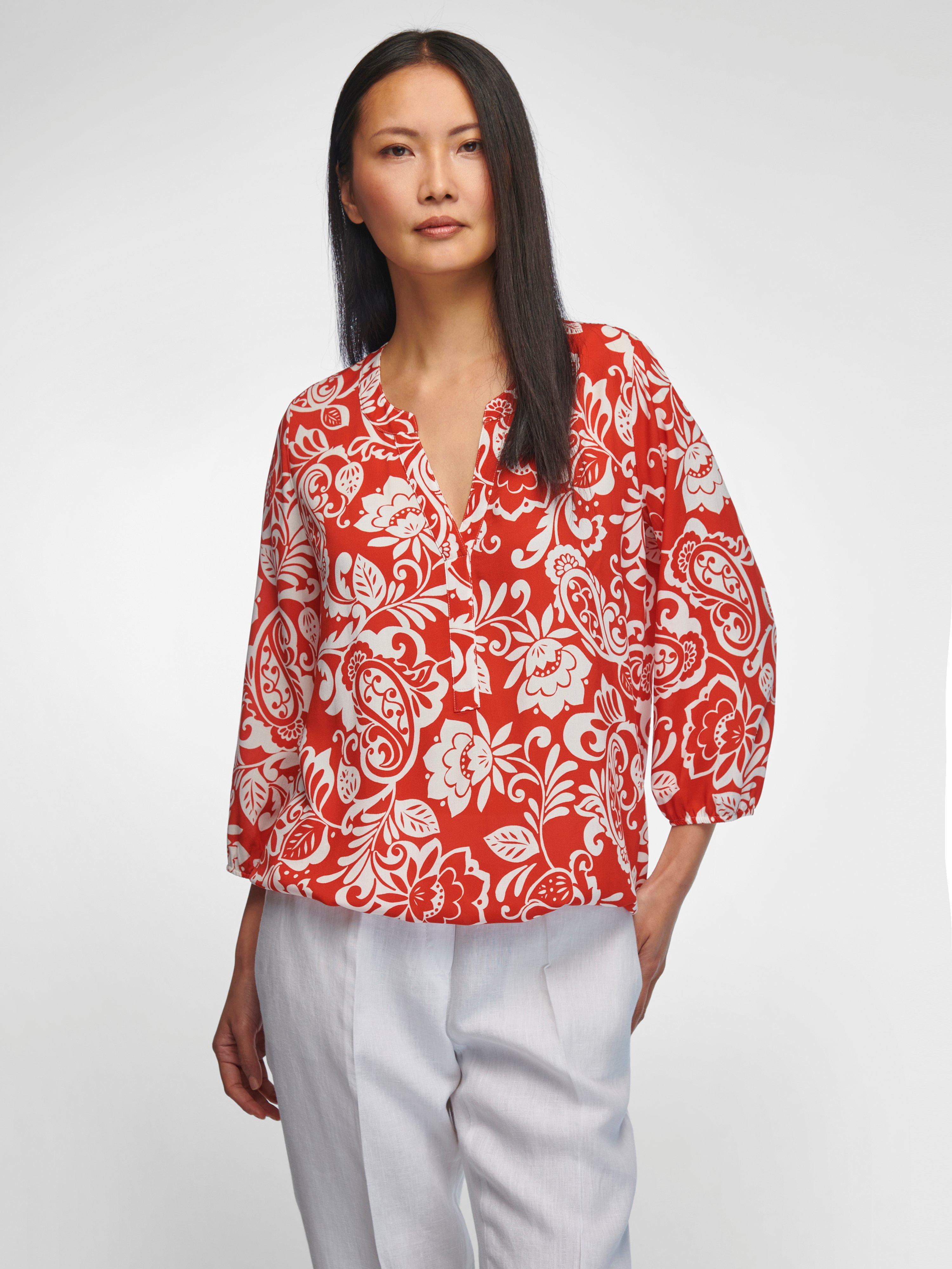 Peter Hahn - Blusen-Shirt mit 3/4-Arm