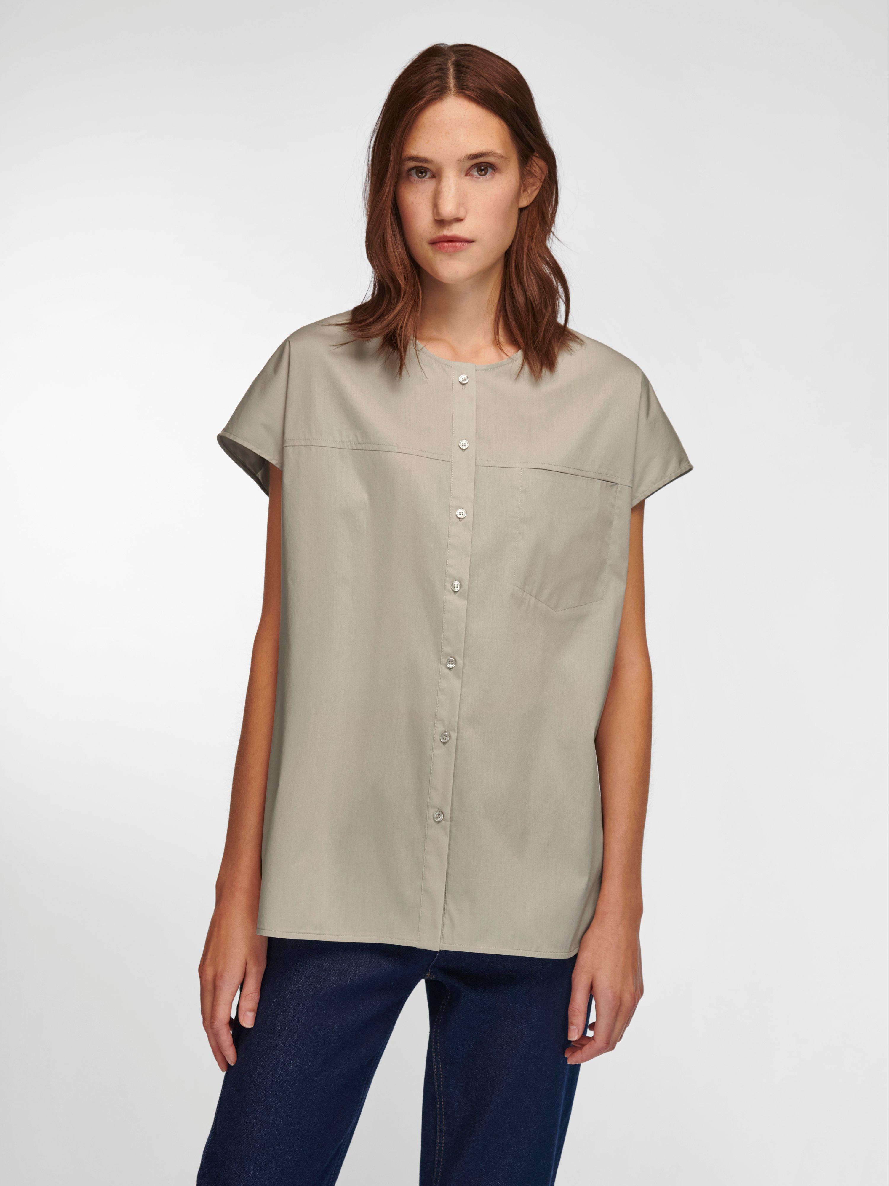 DAY.LIKE - Lange blouse met kapmouwen