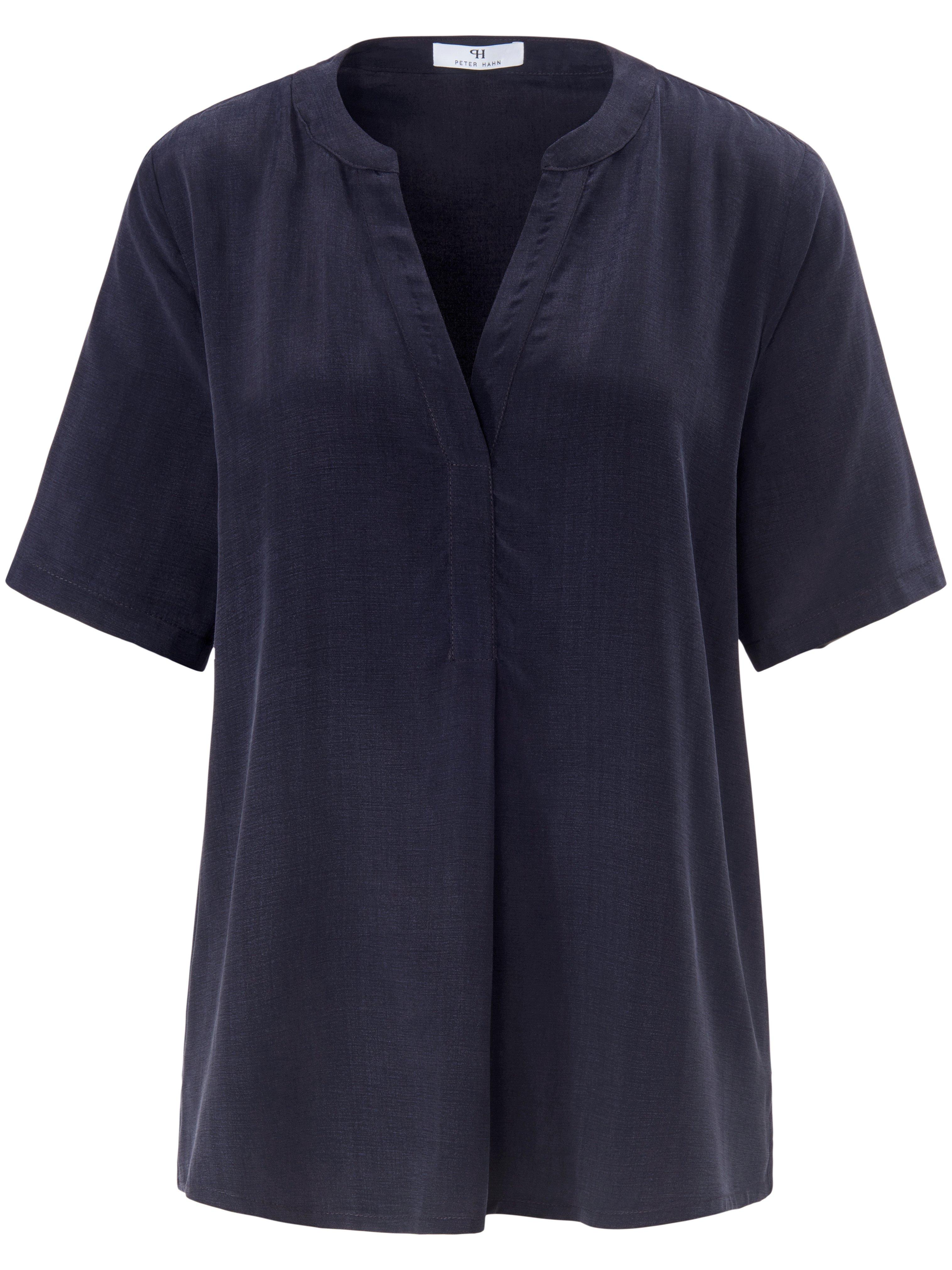 Blouse korte mouwen Van Peter Hahn blauw