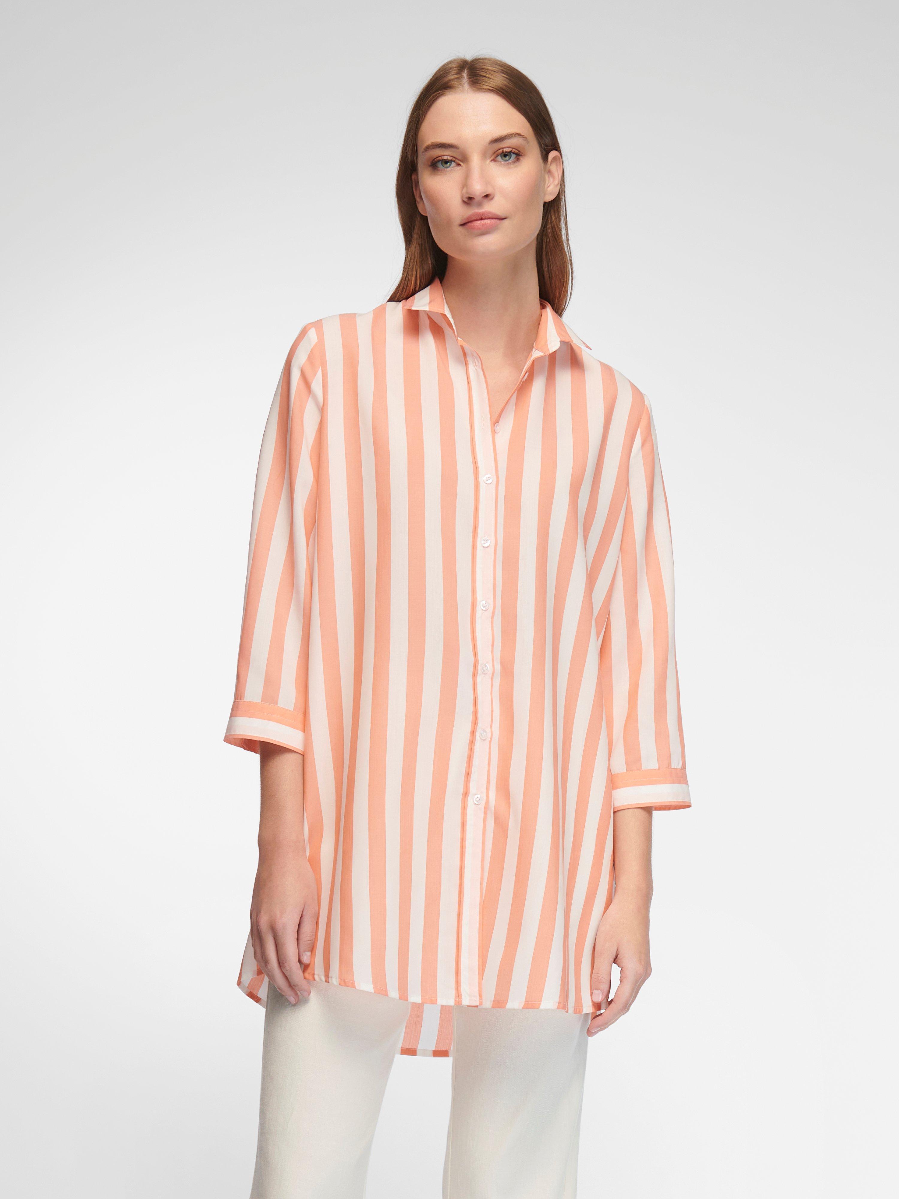 Peter Hahn - Le chemisier long col chemise