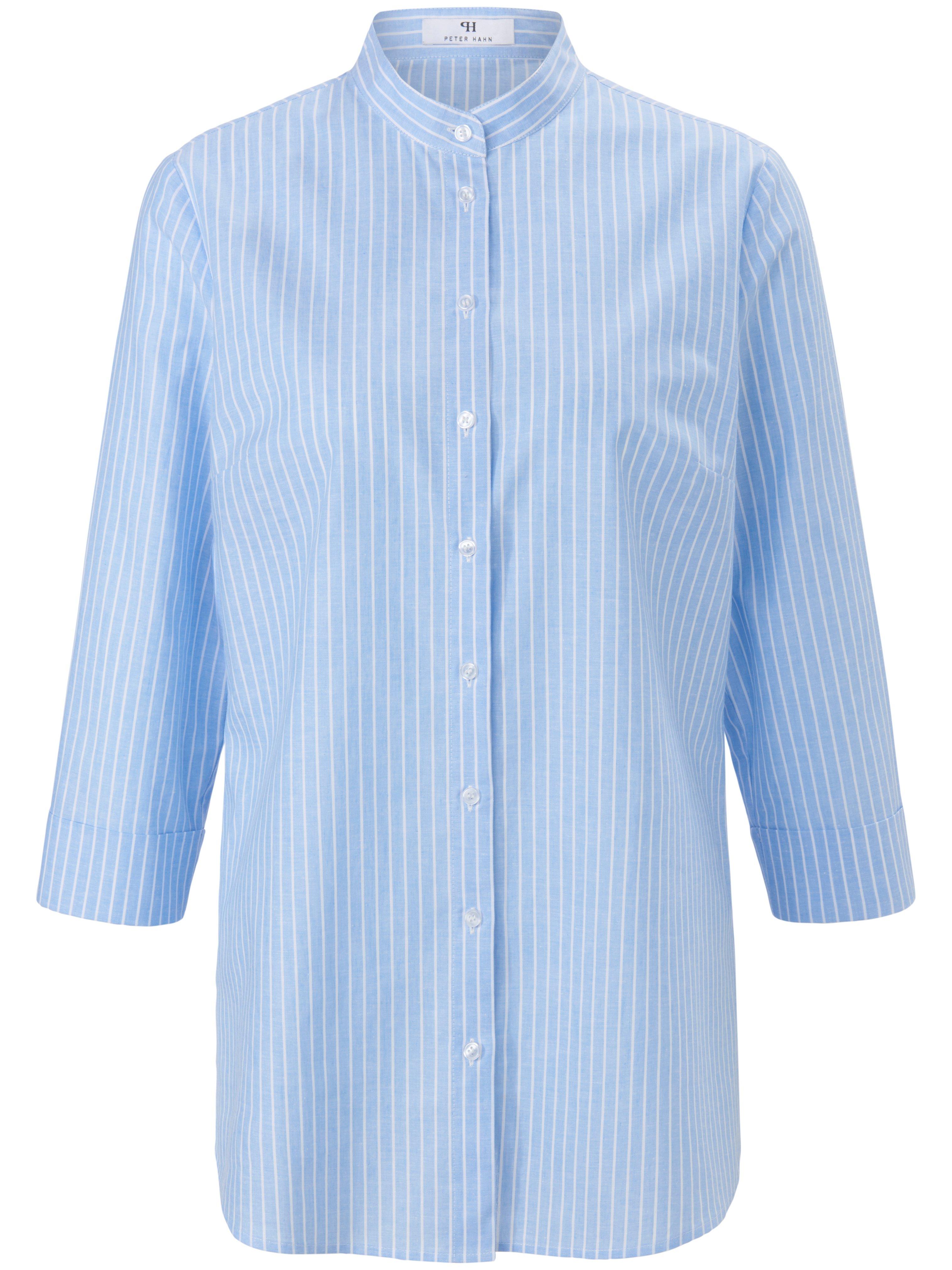 Blouse 3/4-mouwen Van Peter Hahn blauw