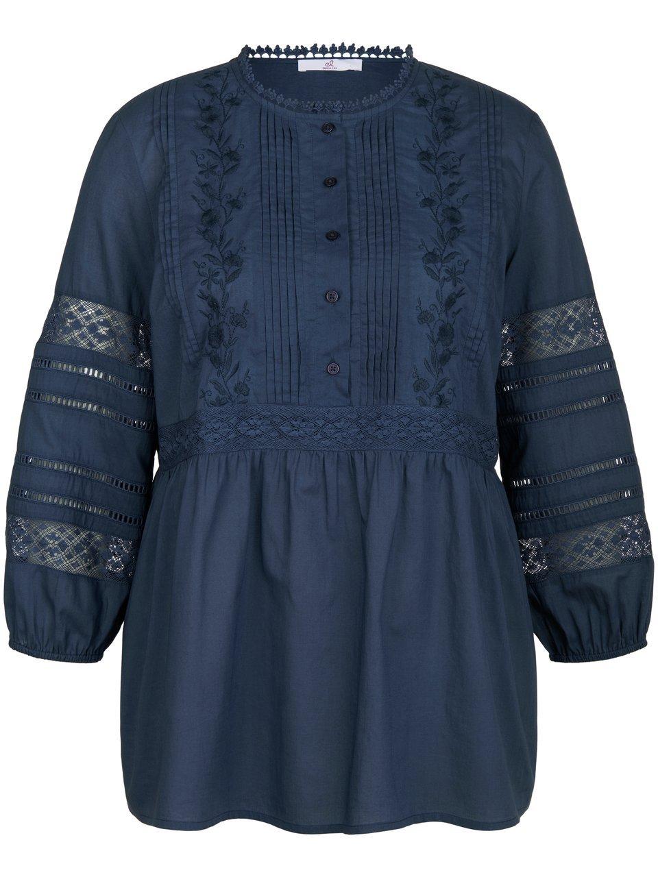 Tuniek 100% katoen Van Emilia Lay blauw