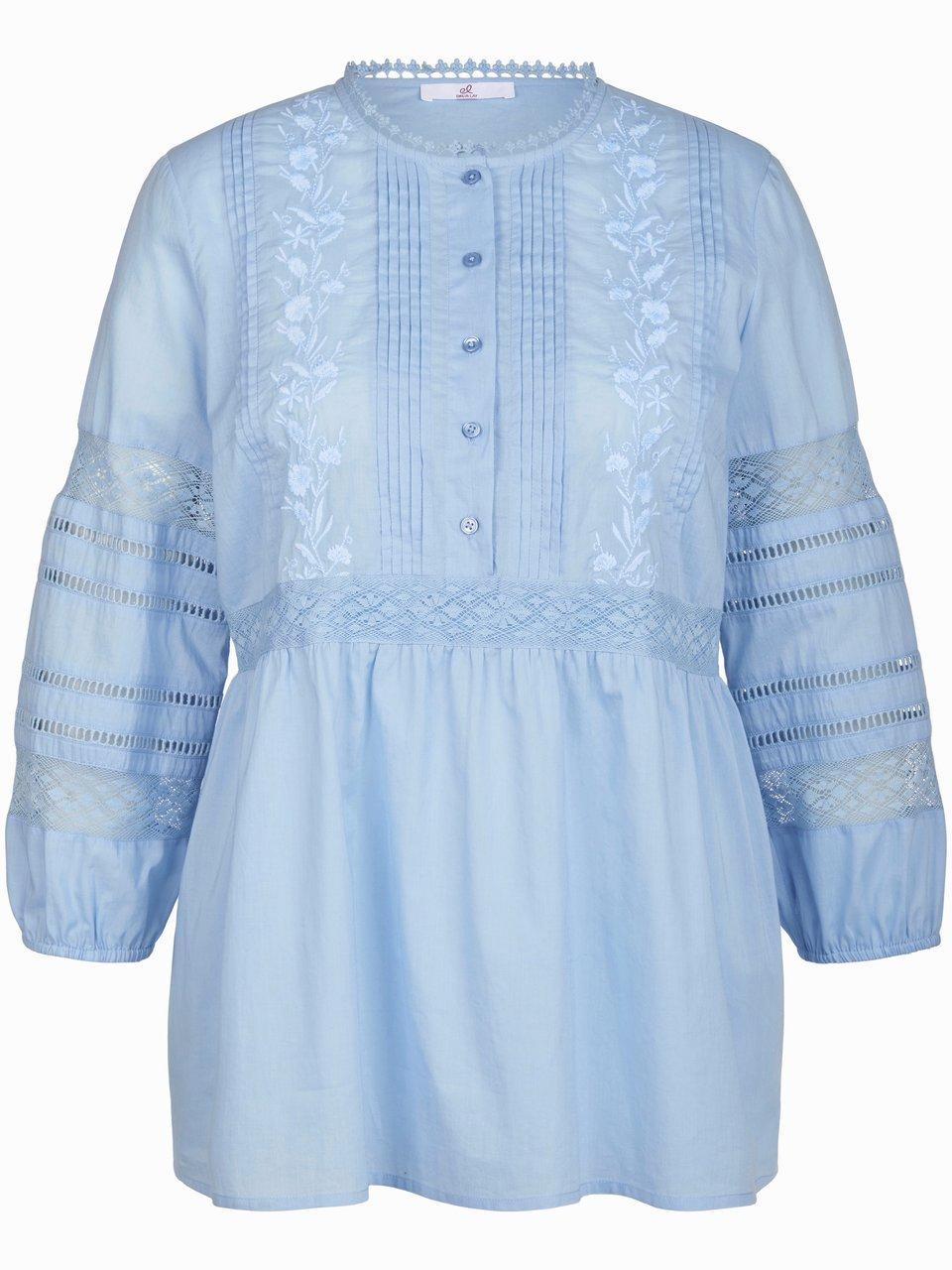 Tuniek 100% katoen Van Emilia Lay blauw