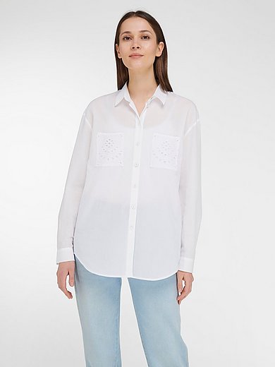Just White - Skjorte af 100% bomuld