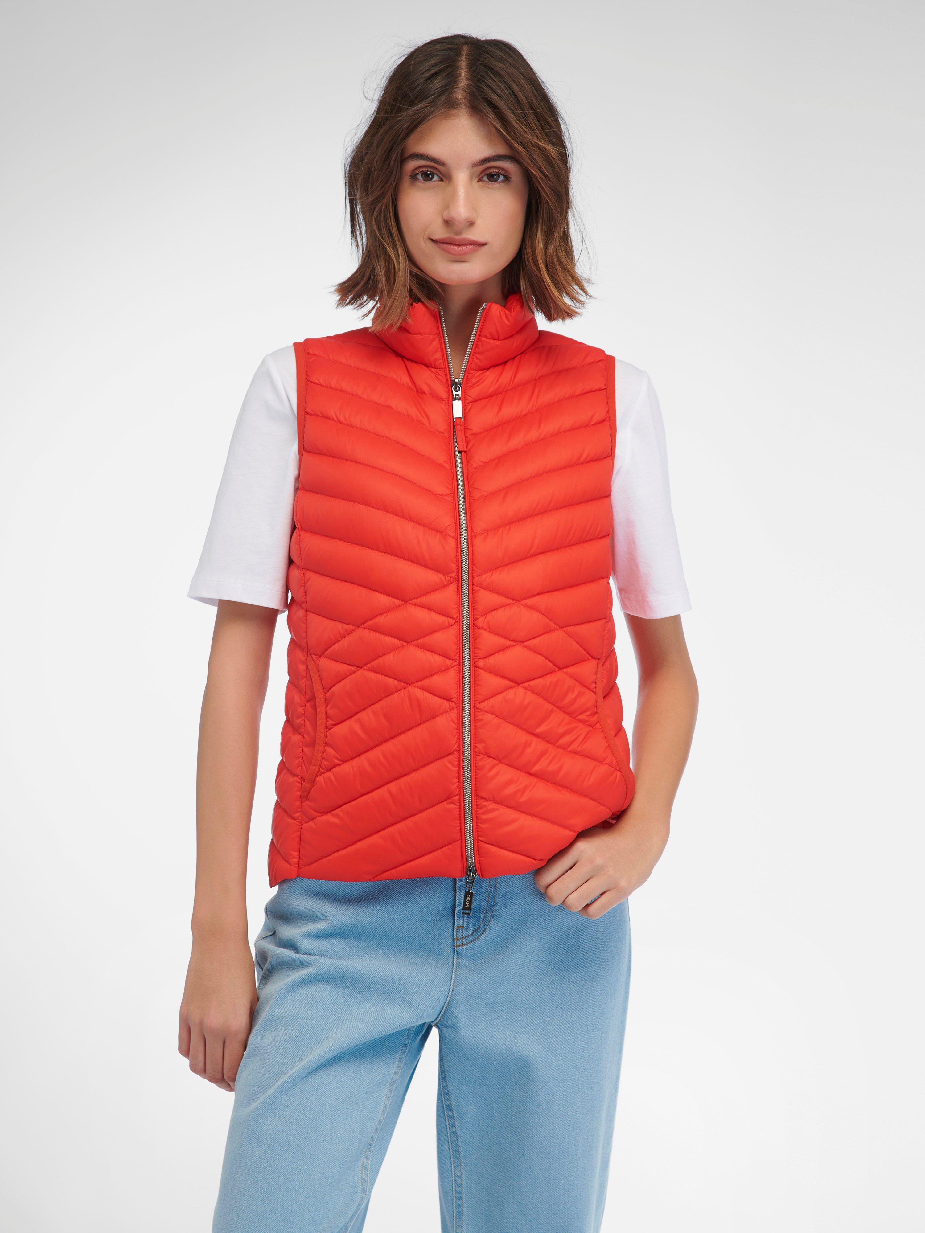 MYBC - Donzen bodywarmer met deelbare ritssluiting