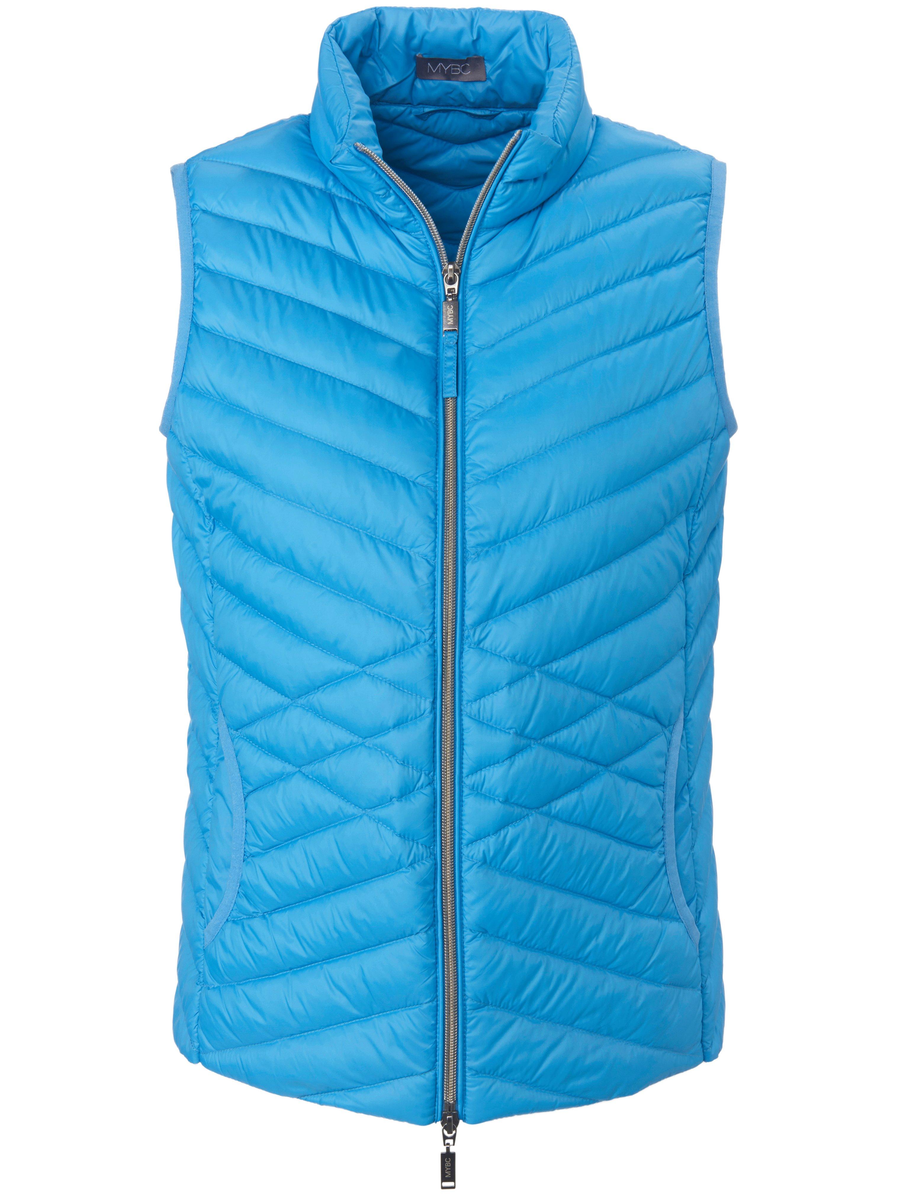 Donzen bodywarmer deelbare ritssluiting Van MYBC blauw