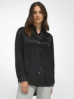 St emile Zijden blouse zwart elegant Mode Blouses Zijden blouses 