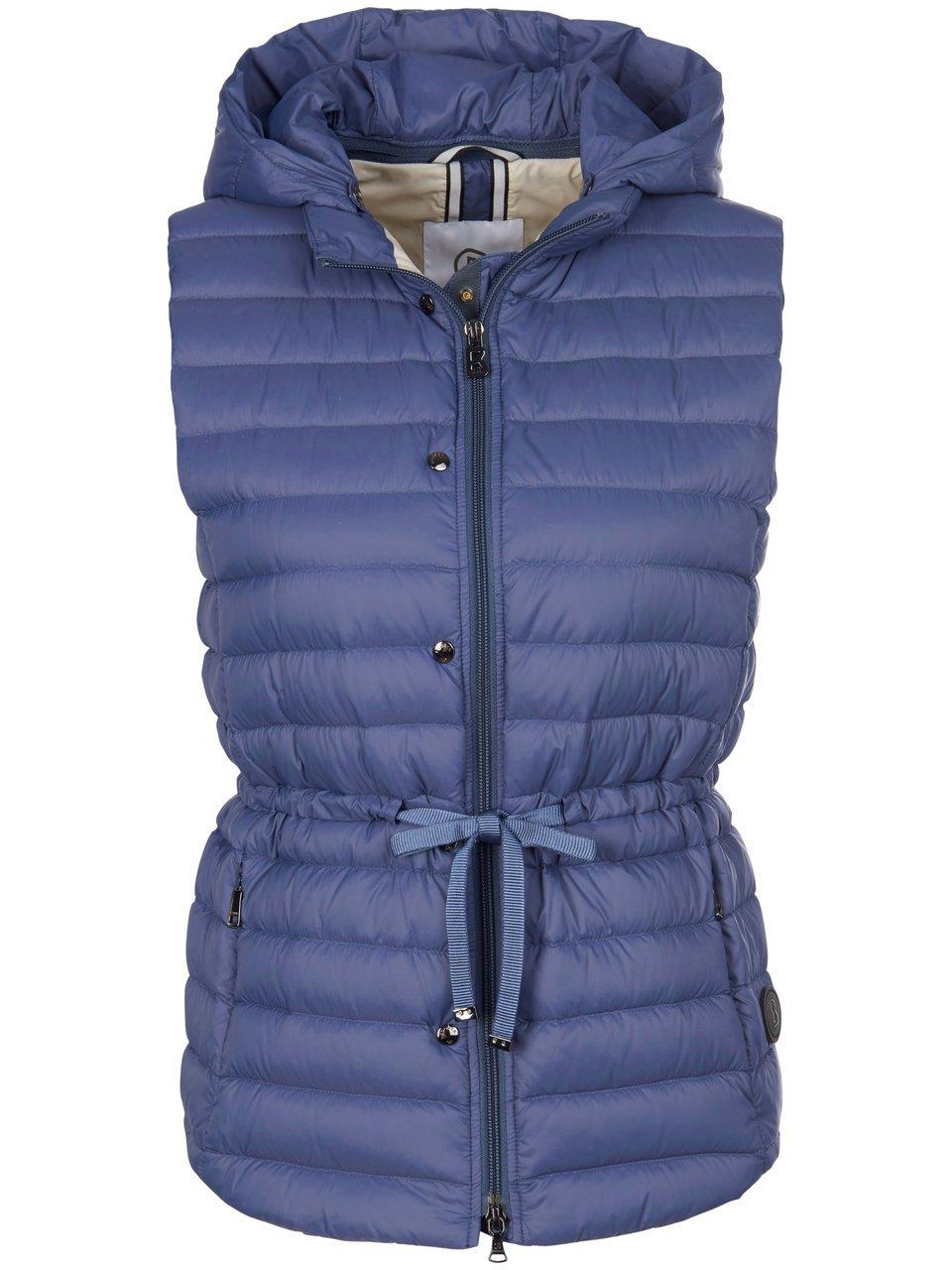 Waterafstotende donzen bodywarmer capuchon Van Bogner blauw