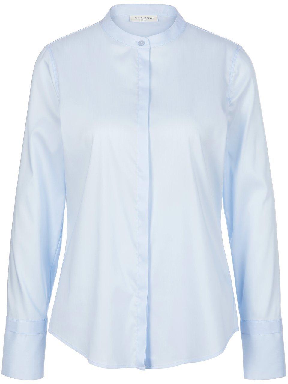 Blouse lange mouwen Van Eterna blauw