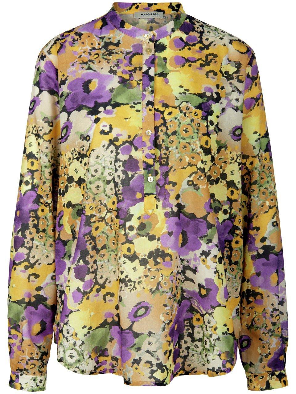 Lange blouse 100% katoen Van Margittes multicolour