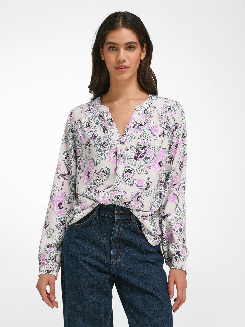 LIEBLINGSSTÜCK - Blouse with long sleeves - multicoloured/off-white