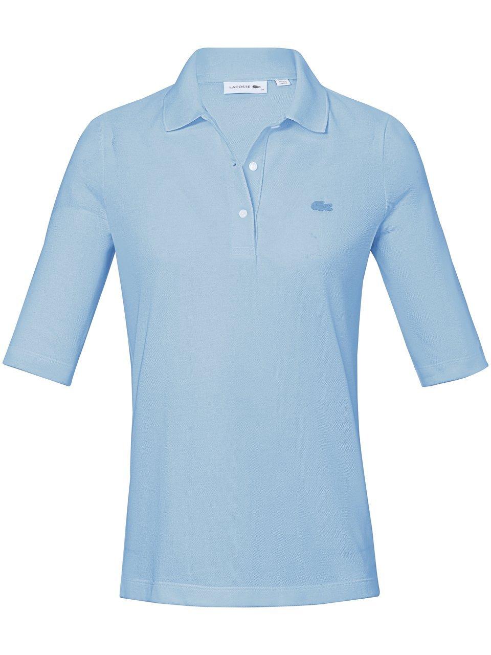 Poloshirt 100% katoen Van Lacoste blauw