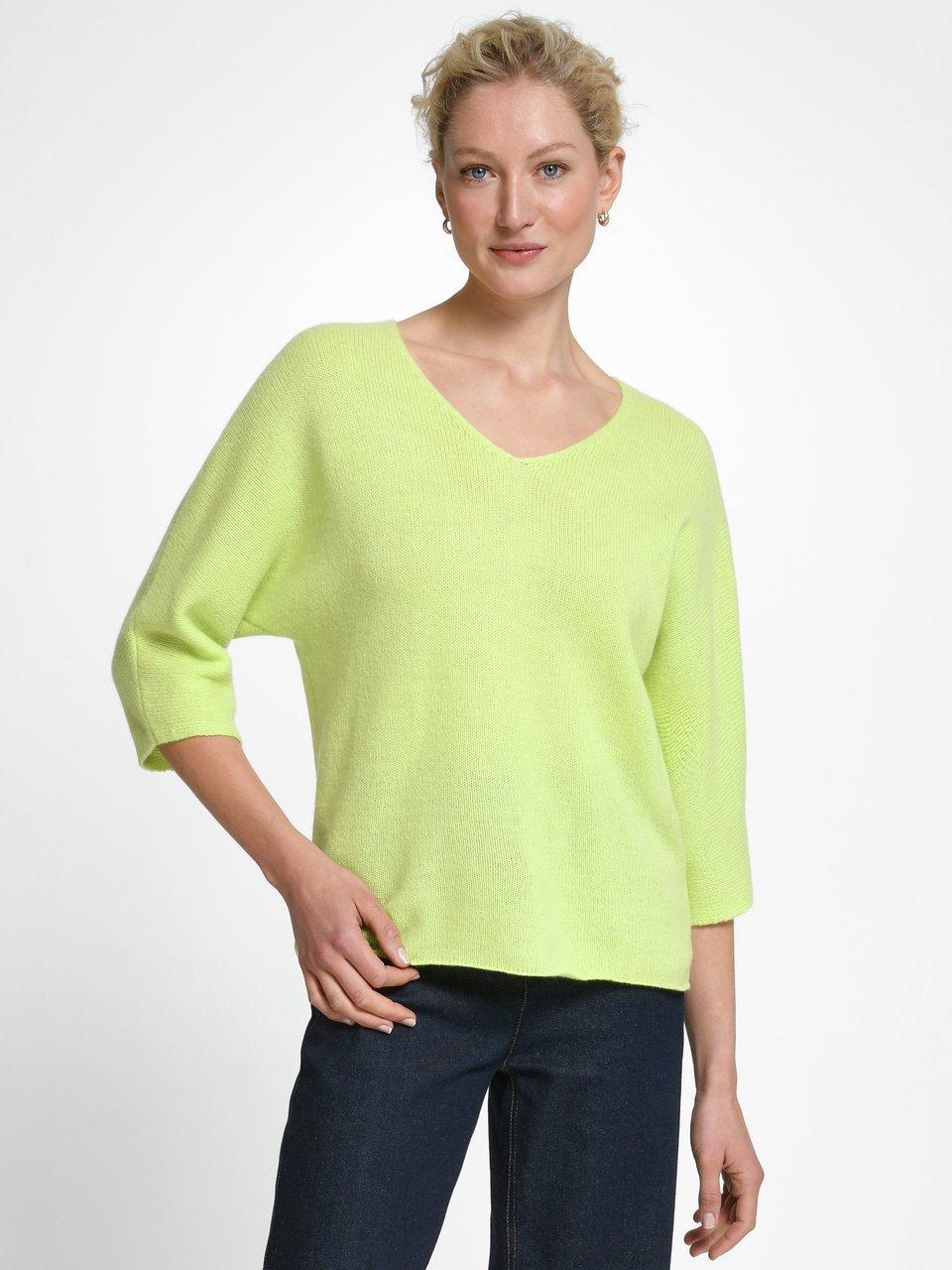 include - V-Pullover aus 100% Kaschmir
