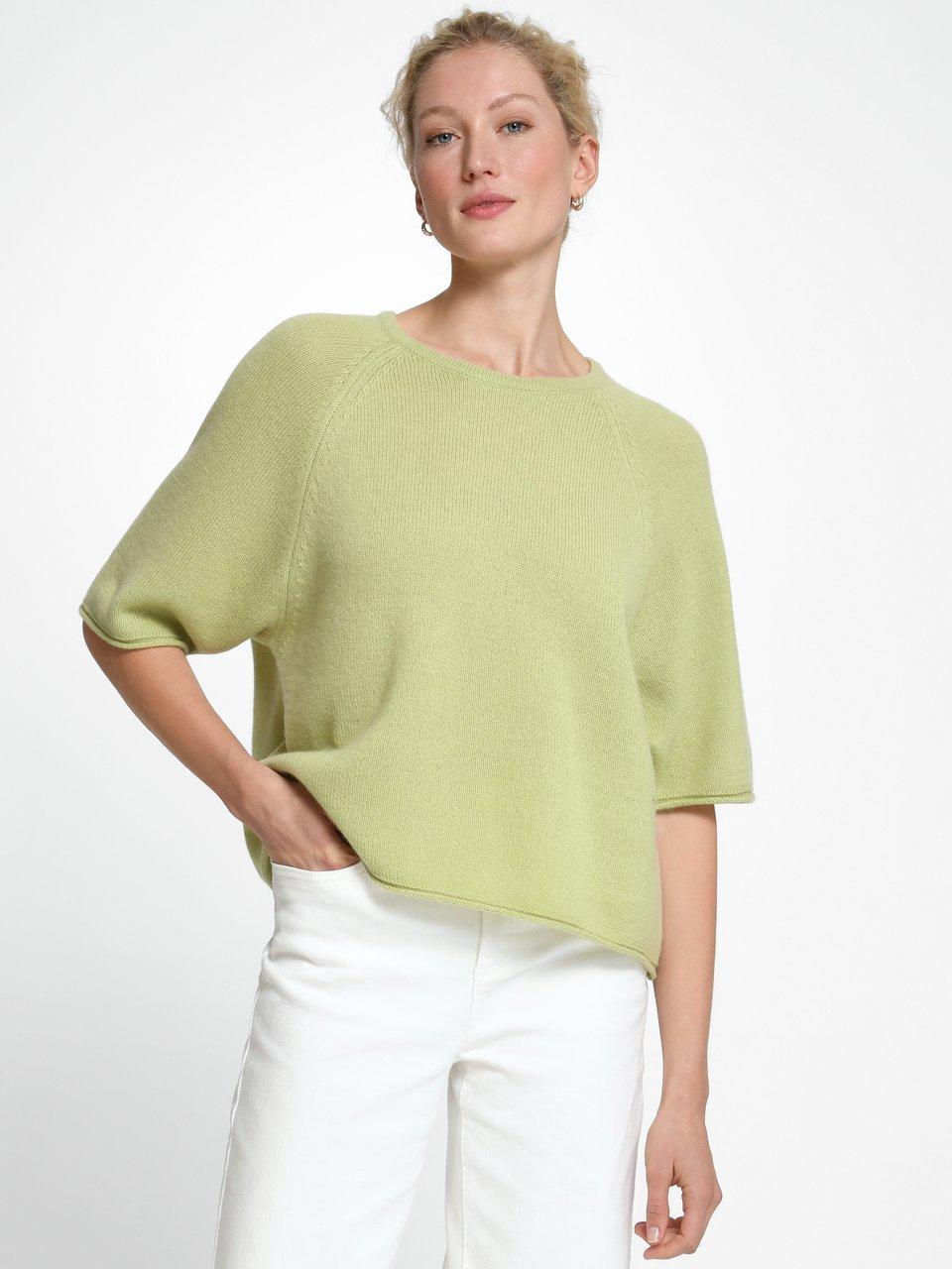 include - Rundhals-Pullover mit Raglan-Halb­arm
