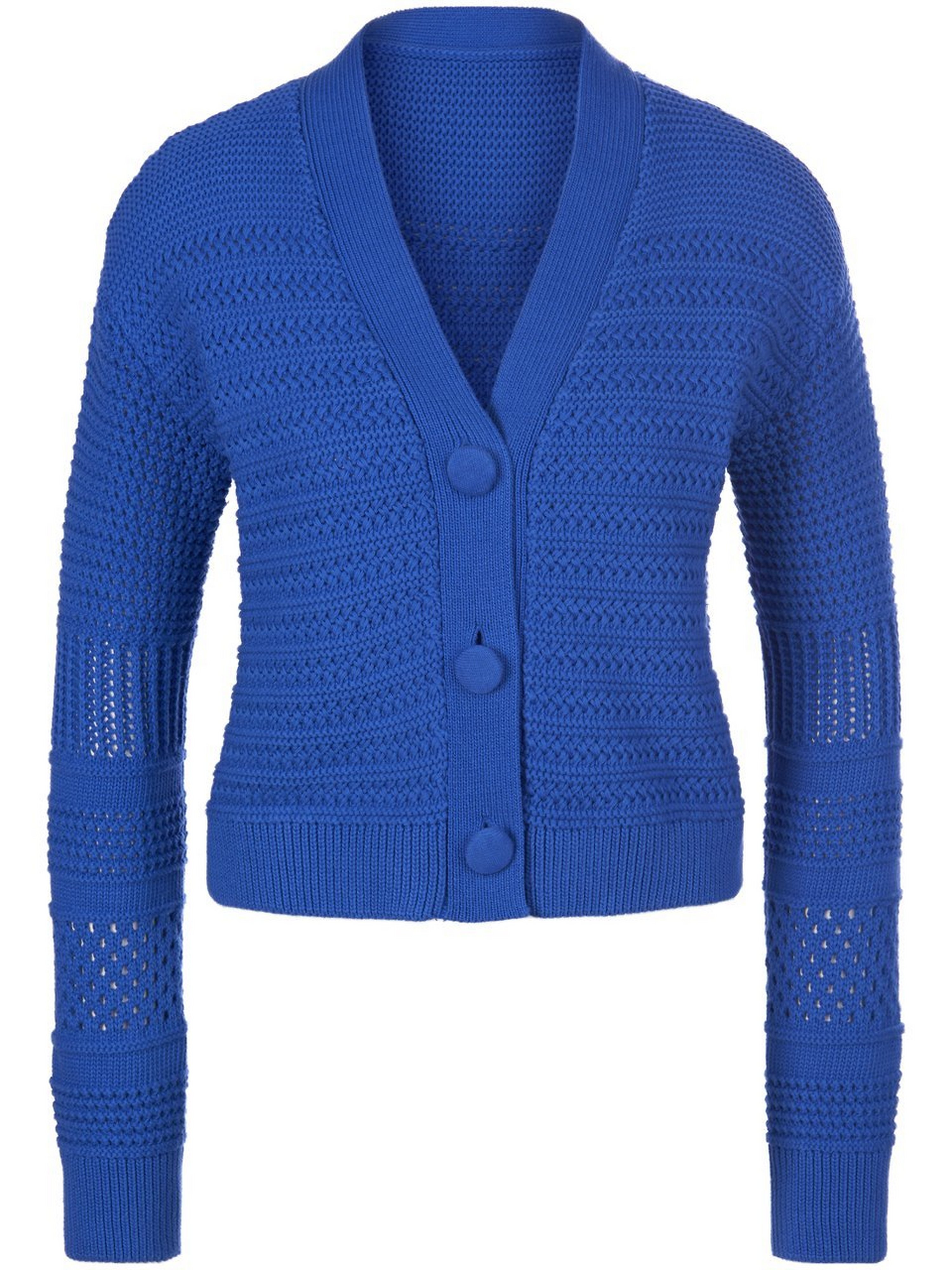 La veste tricot  Saint Mignar bleu taille 40
