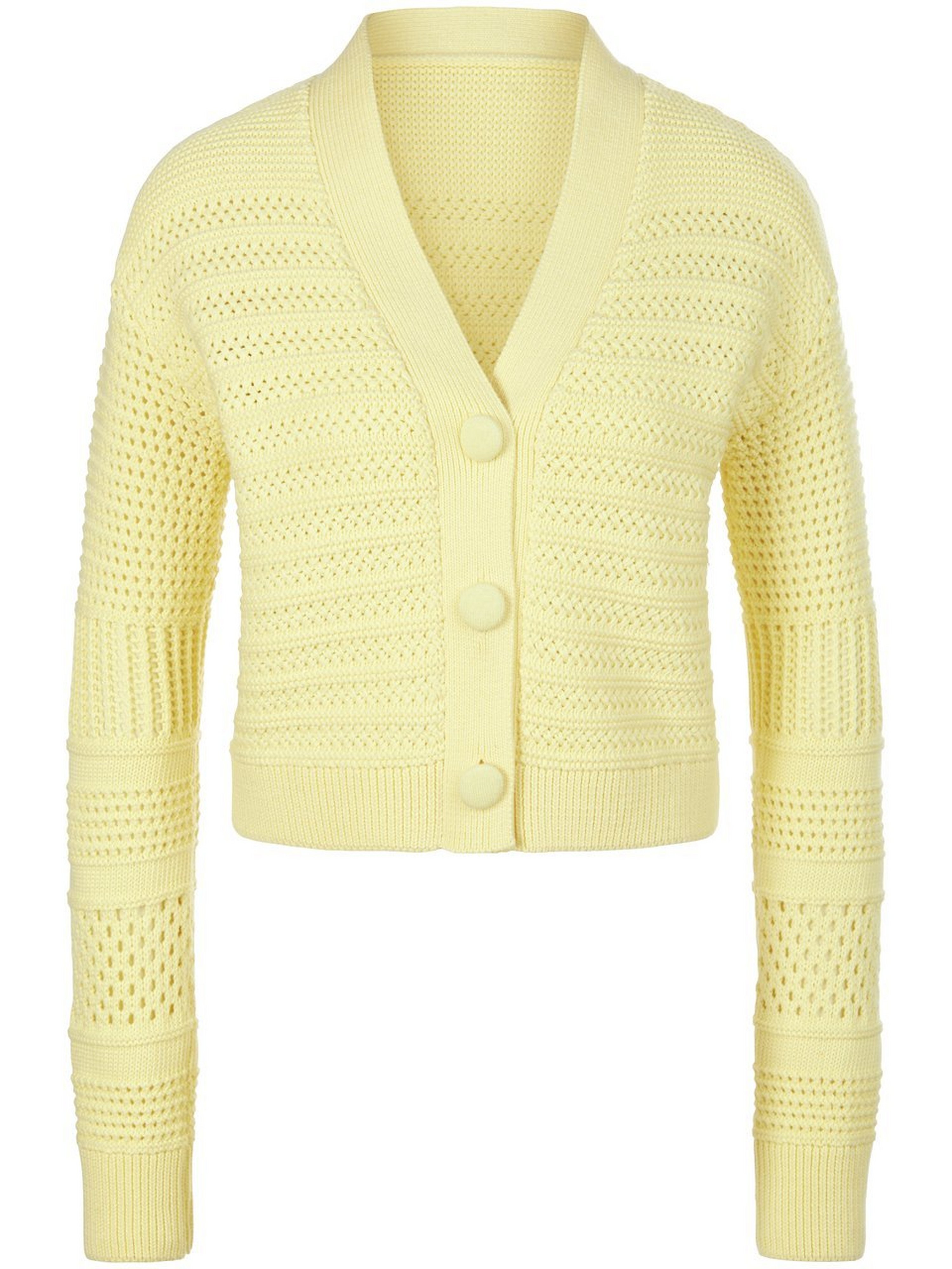 La veste tricot  Saint Mignar jaune taille 38