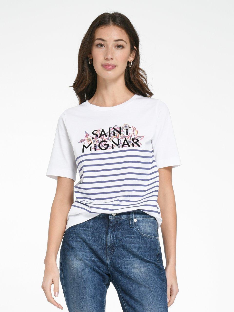 Saint Mignar - Rundhals-Shirt mit 1/2-Arm