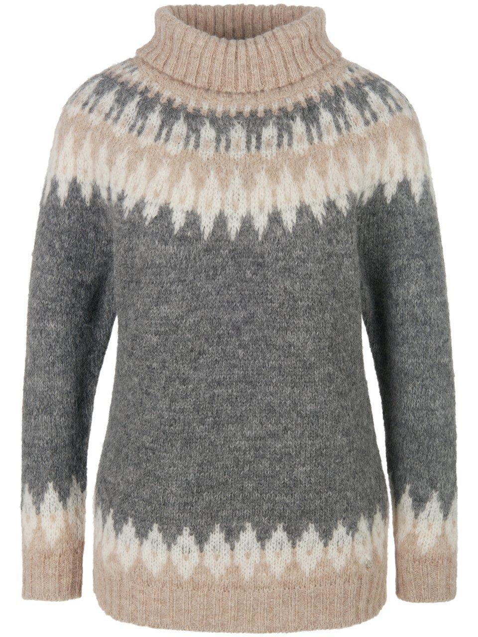 Rollkragen-Pullover DAY.LIKE grau günstig online kaufen