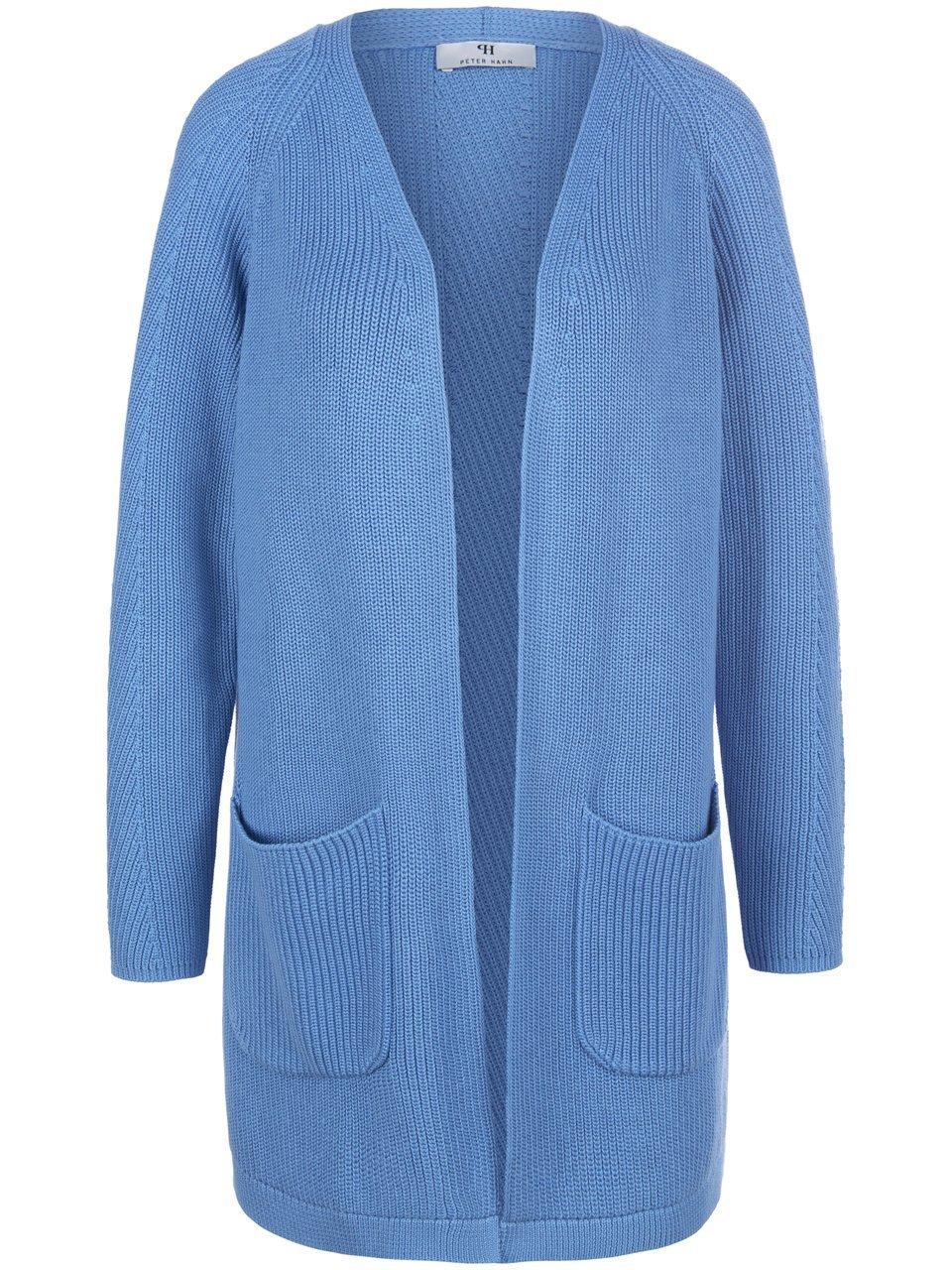 Strickjacke Peter Hahn blau günstig online kaufen