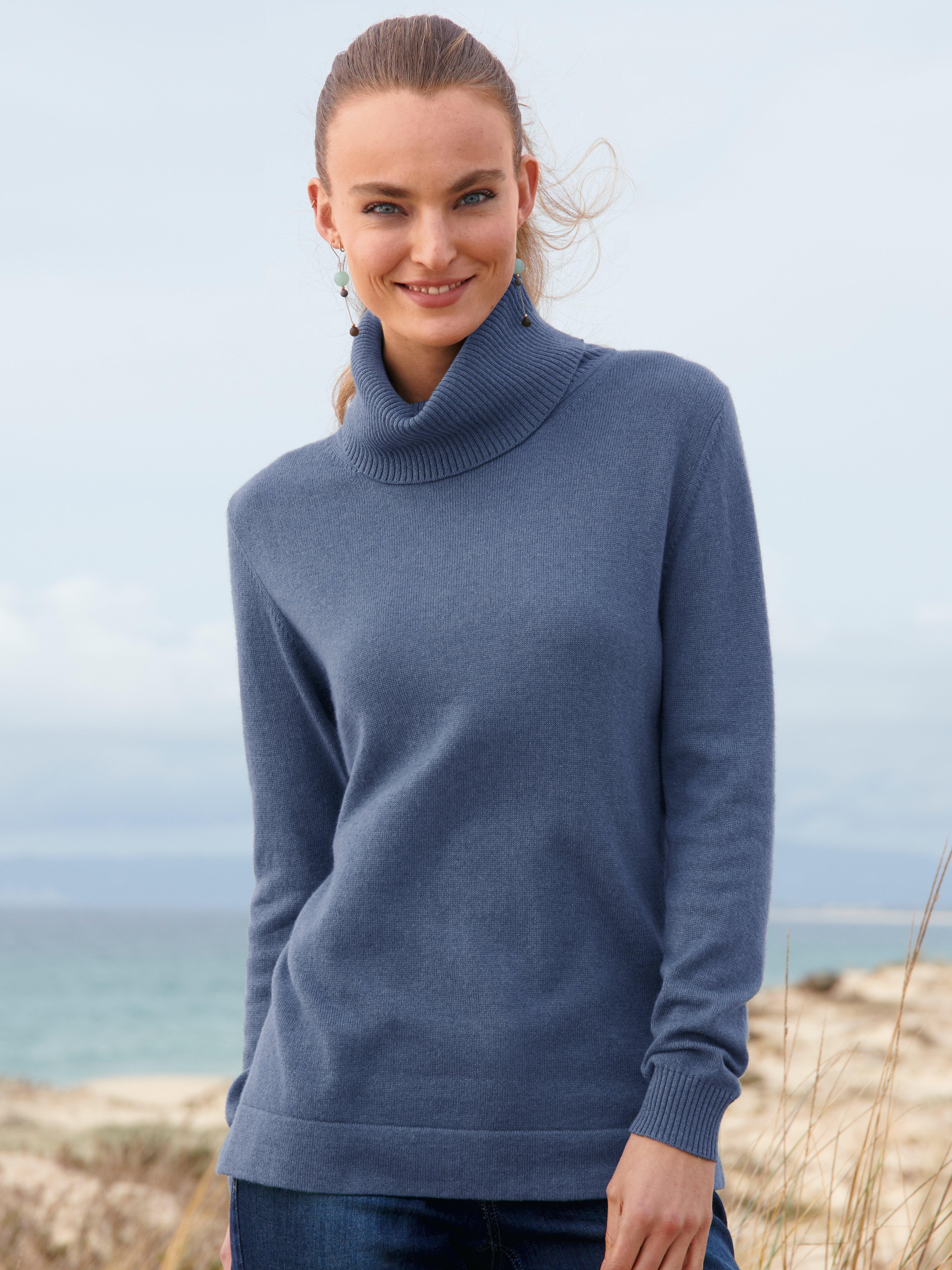loose roll neck jumper