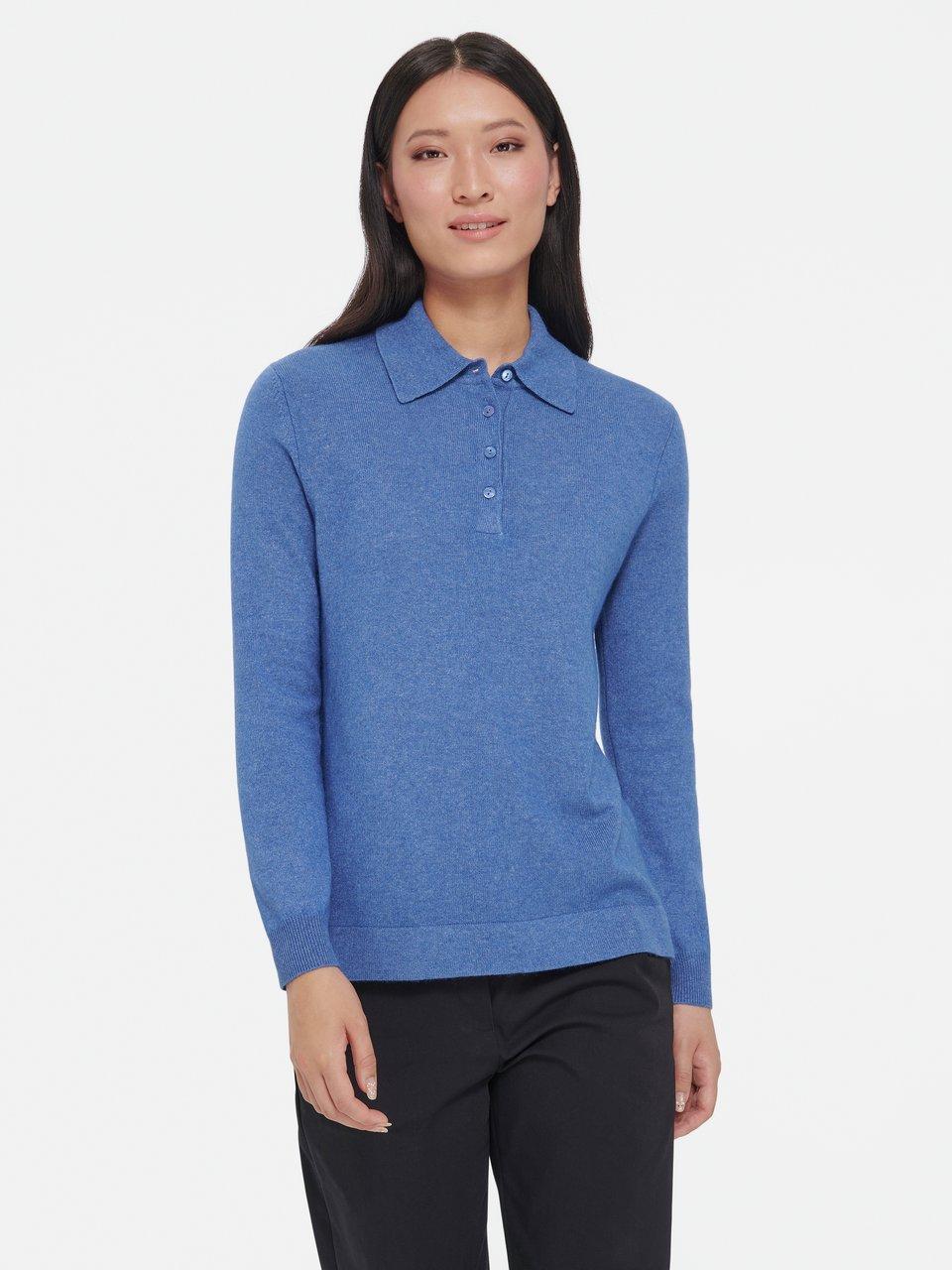 Peter Hahn Seide/Kaschmir - Polo-Pullover Modell Pia