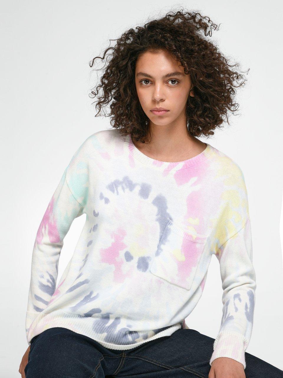 oui - Rundhals-Pullover mit 1/1-Arm