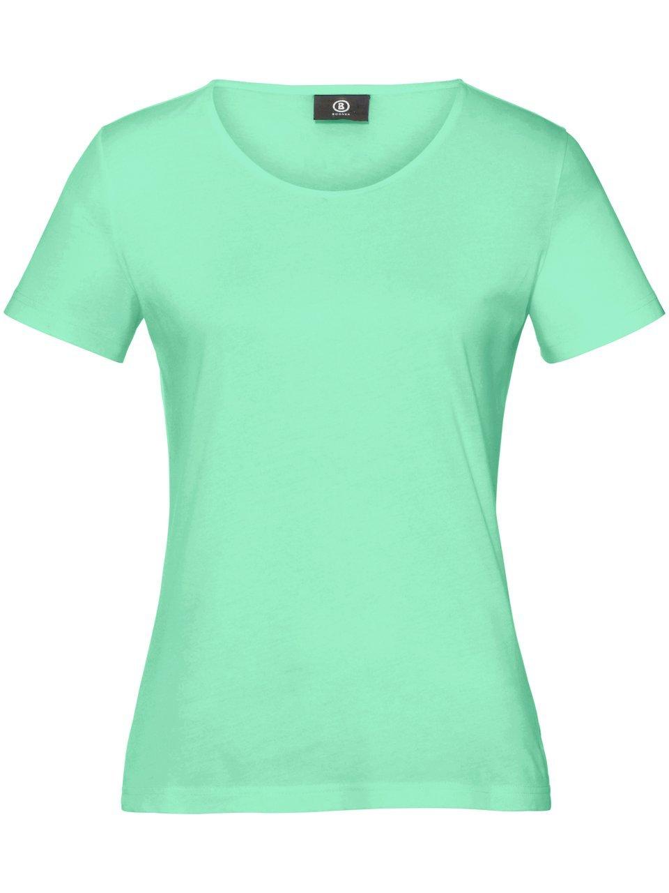 Shirt model Anni 100% katoen ronde hals Van Bogner groen