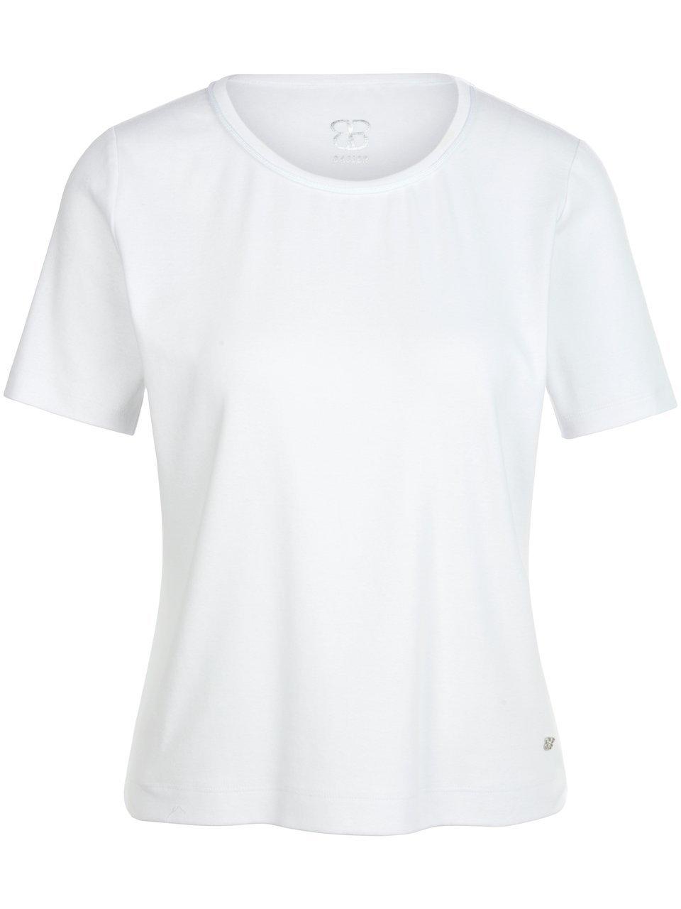 Shirt korte mouwen Van BASLER wit