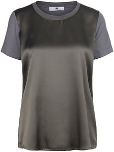 blouse in 100% silk peter hahn grey