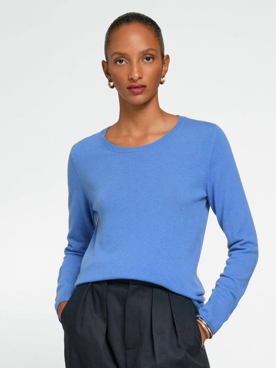 Peter Hahn - Rundhals-Pullover mit Kaschmir