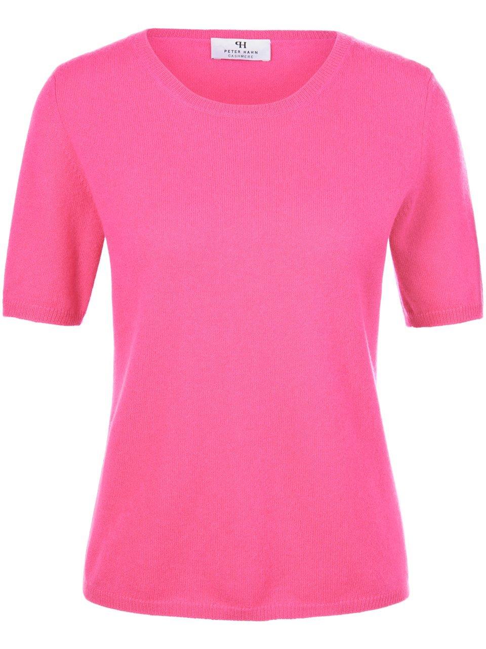 Trui model Rieke 100% kasjmier Van Peter Hahn Cashmere pink