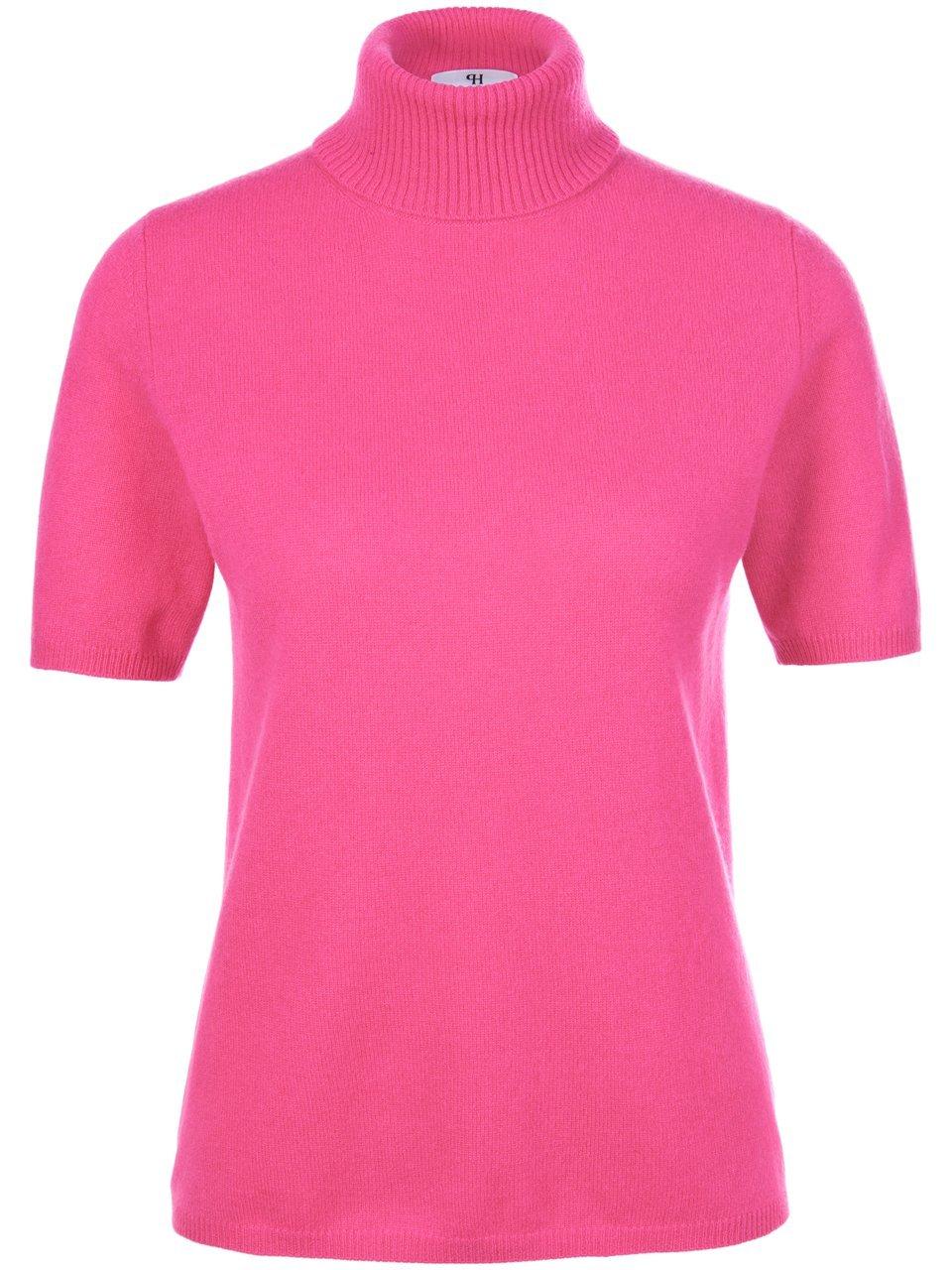 Rollkragen-Pullover aus 100% Premium-Kaschmir Peter Hahn Cashmere pink günstig online kaufen