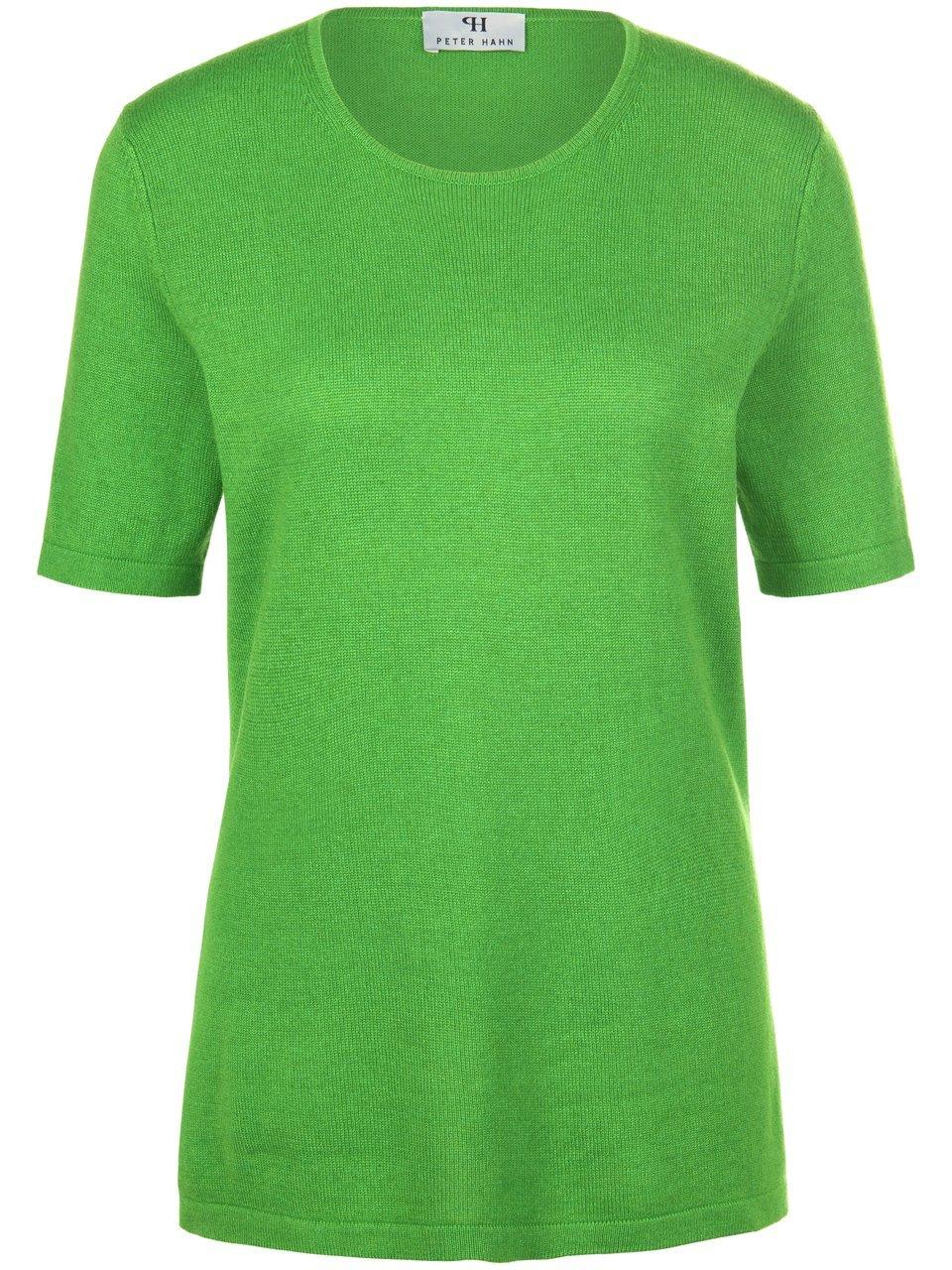 Rundhals-Pullover aus Seide Kaschmir Peter Hahn Seide/Kaschmir grün günstig online kaufen