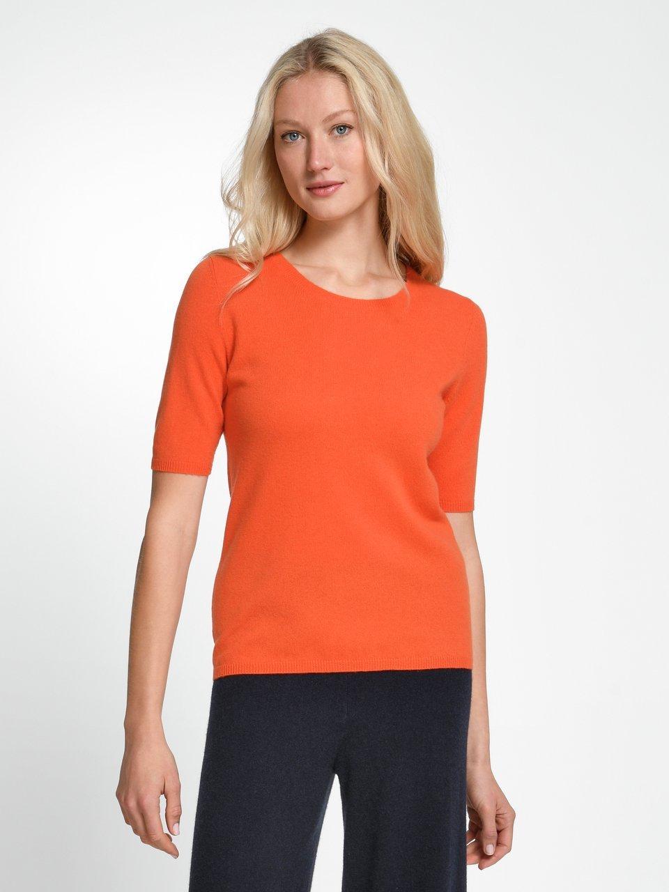 include - Rundhals-Pullover aus Schurwolle und Kaschmir