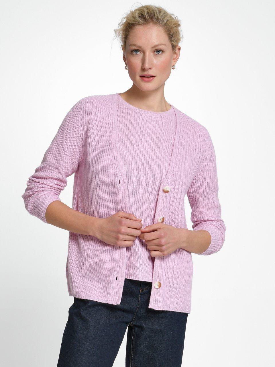include - Strickjacke aus Seide und Kaschmir