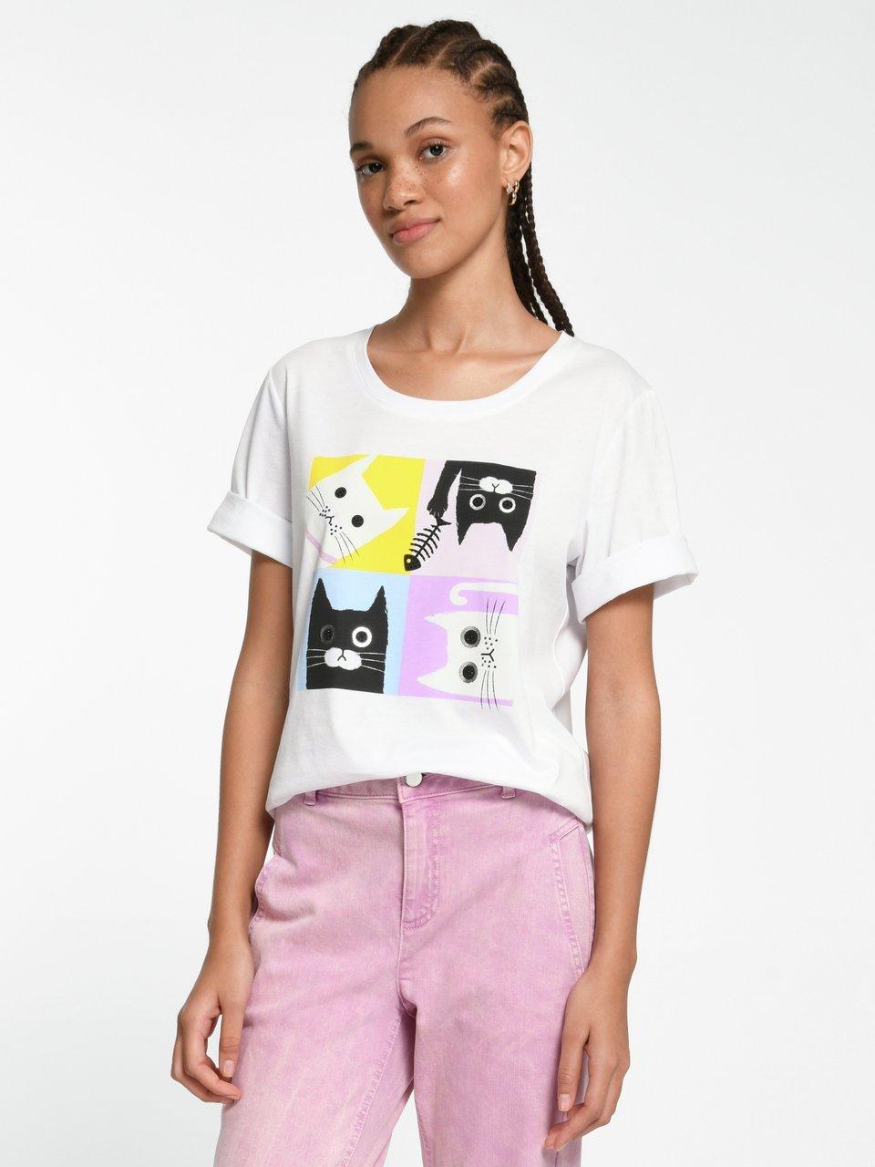 MYBC - Shirt met ronde hals van 100% katoen