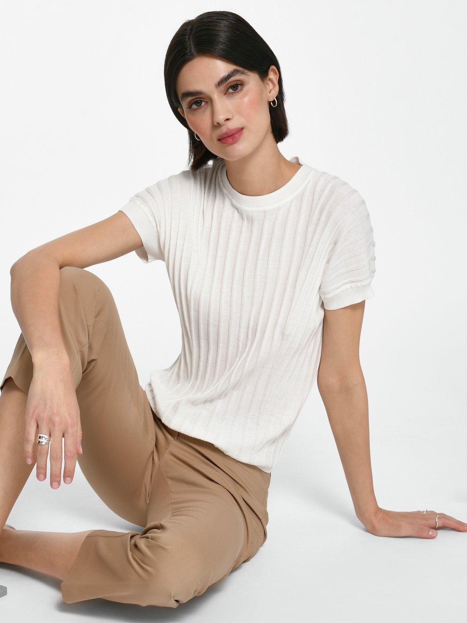 Fadenmeister Berlin - Rundhals-Pullover mit 1/2-Arm