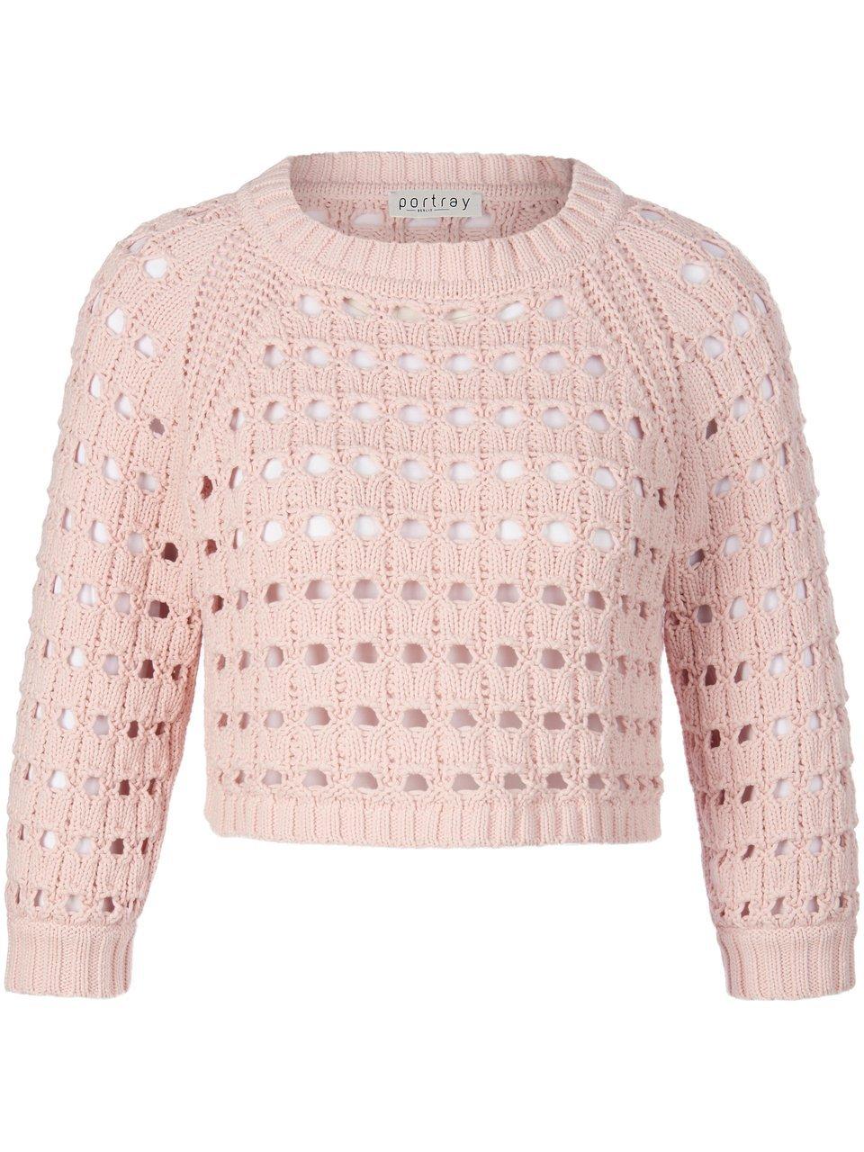 Rundhals-Pullover portray berlin rosé günstig online kaufen
