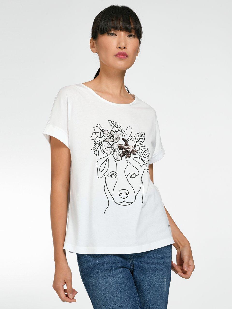 BASLER - Shirt met ronde hals van 100% katoen