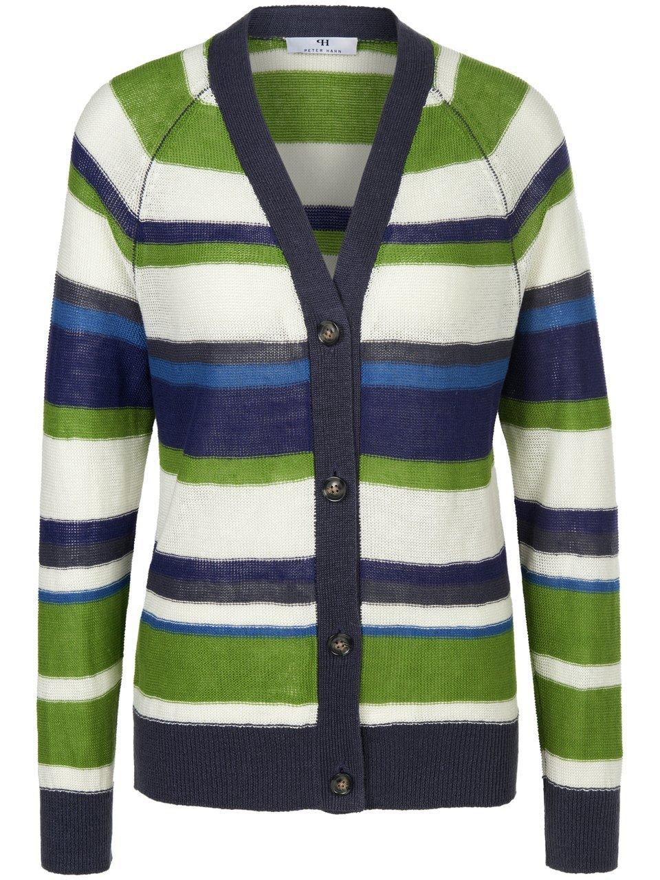 Strickjacke Peter Hahn blau günstig online kaufen