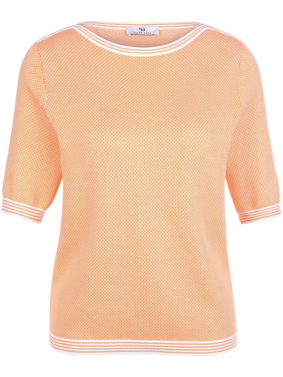 Pullover aus 100% SUPIMA®-Baumwolle Peter Hahn orange günstig online kaufen