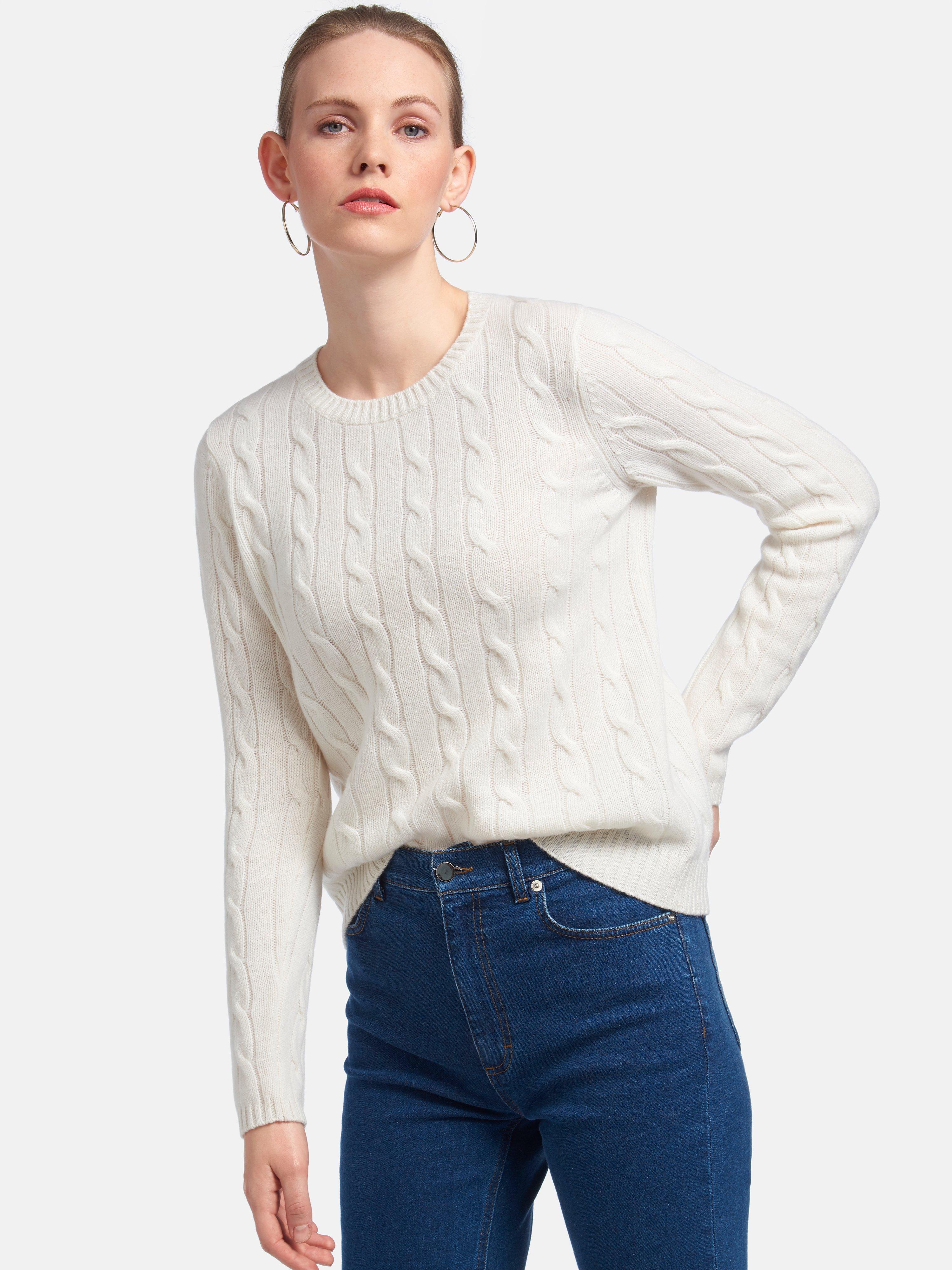 Peter Hahn Cashmere - Rundhals-Pullover