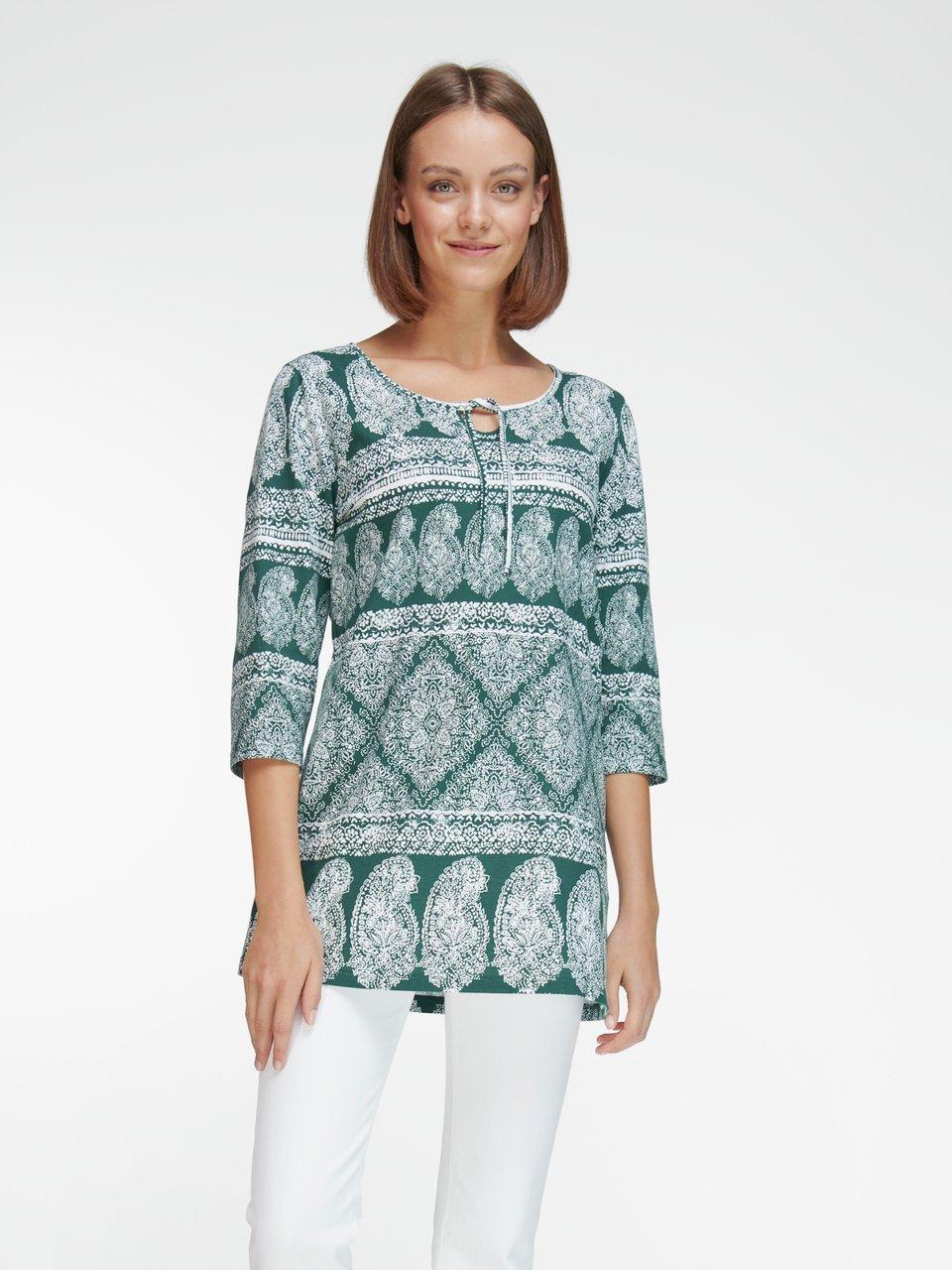 Green Cotton - Long-Shirt