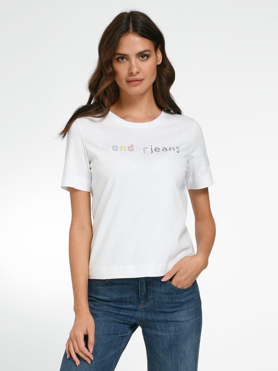 WONDERJEANS - Shirt met ronde hals en korte mouwen