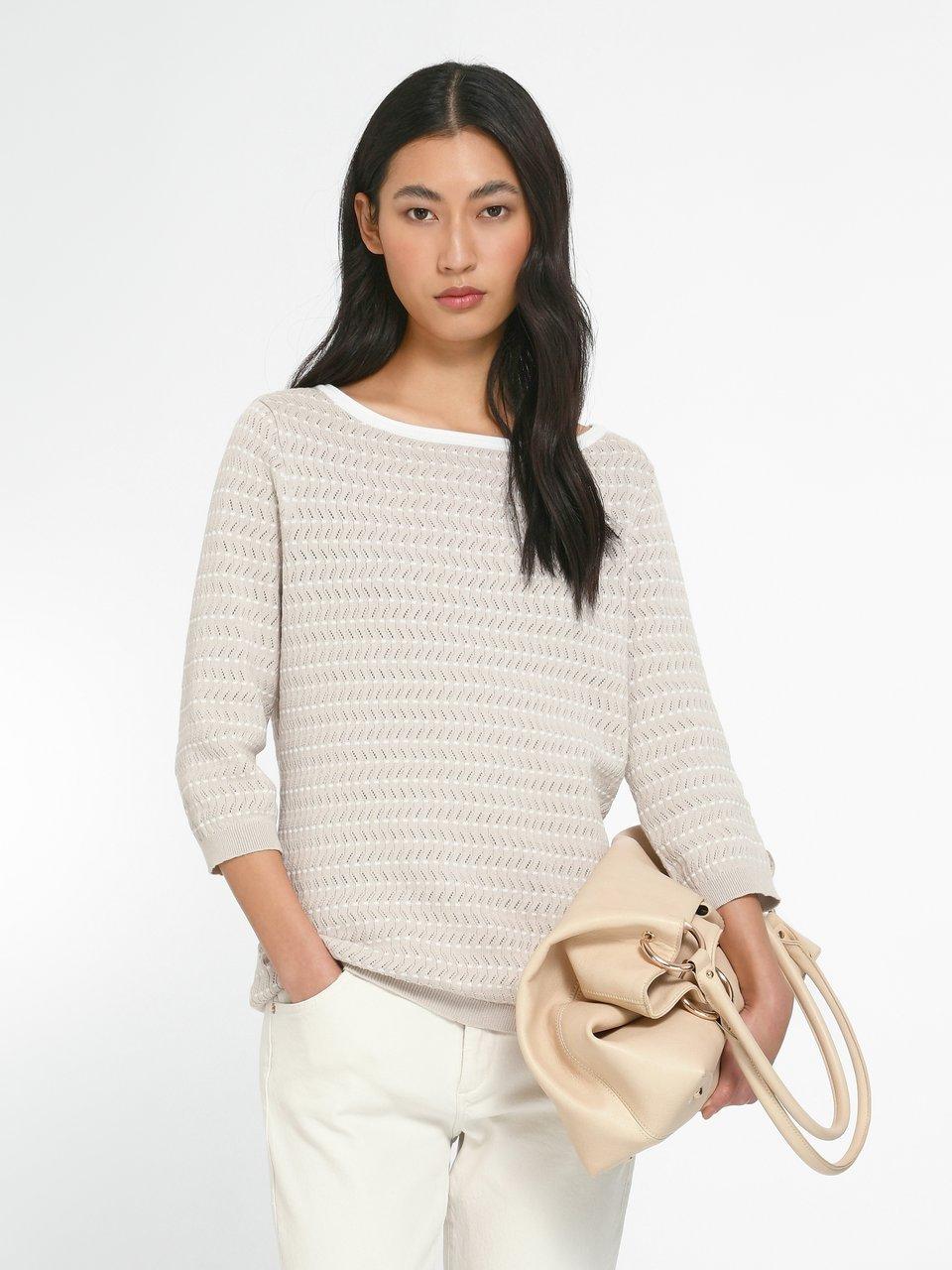mayfair by Peter Hahn - Pullover mit 3/4-Arm