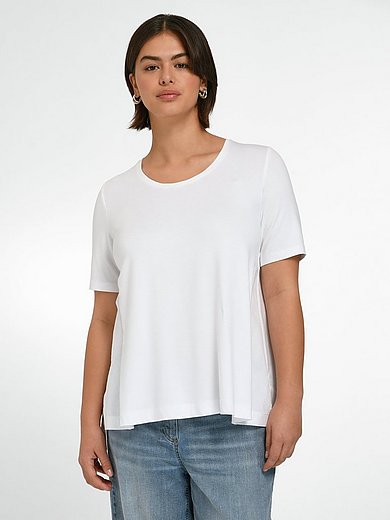 Emilia Lay - Shirt met ronde hals en korte mouwen